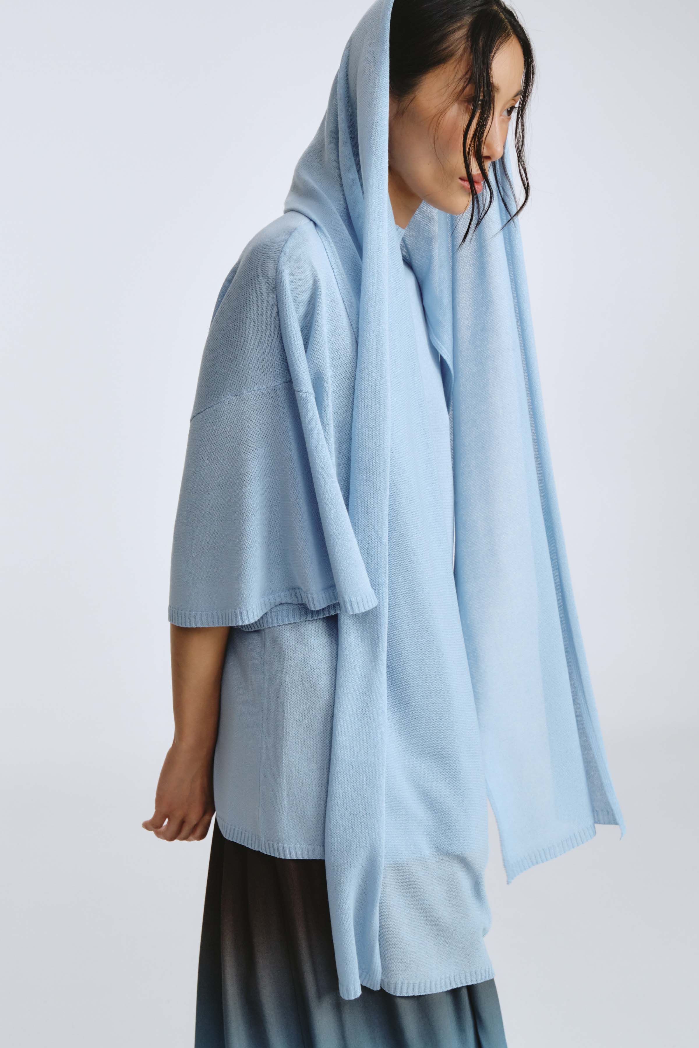 Джемпер с широким рукавом и поясом  от Lesel (Лесель)! Заказывайте по ✆ 8 (800) 777 02 37