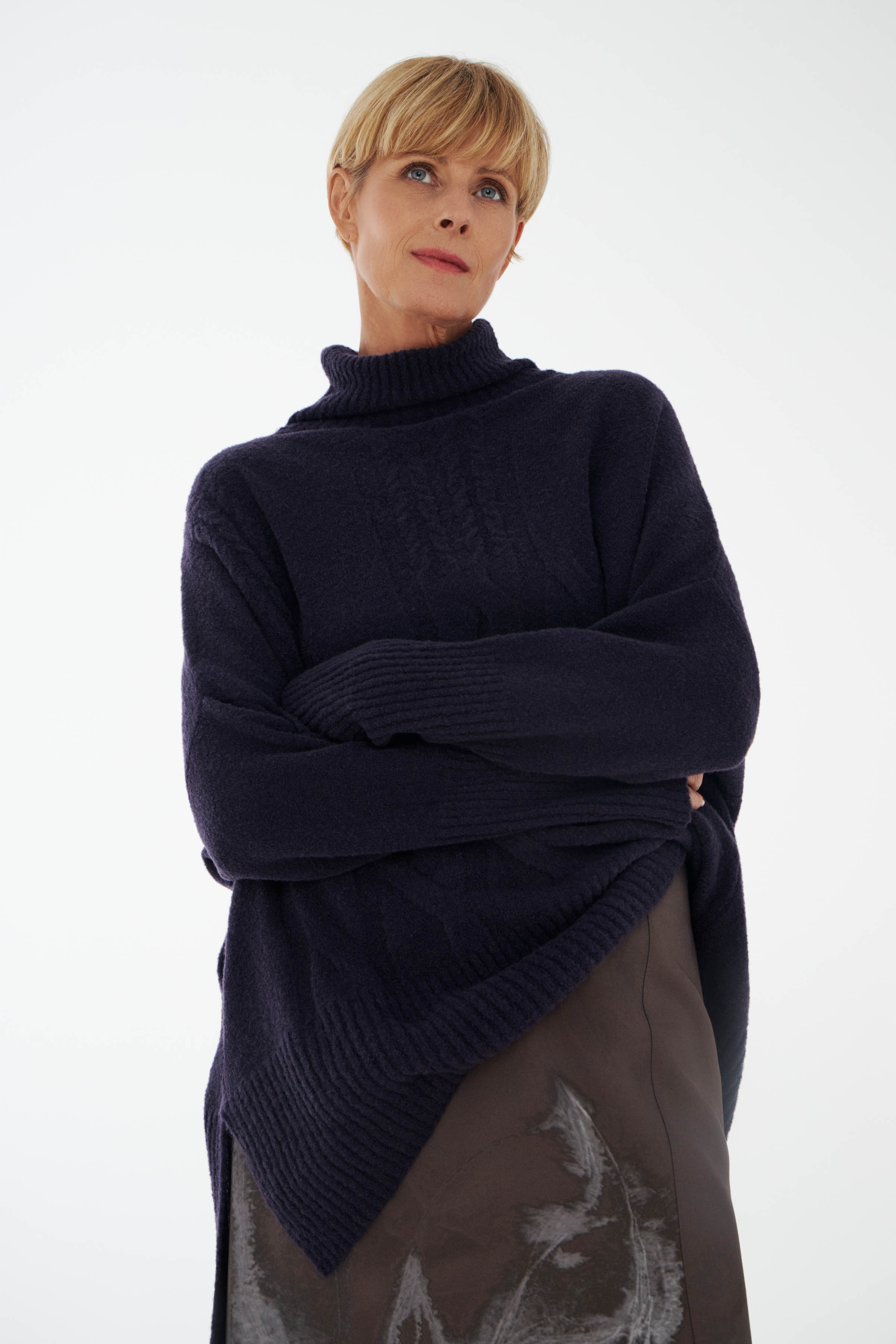 Джемпер Косы  от Lesel (Лесель)! Заказывайте по ✆ 8 (800) 777 02 37