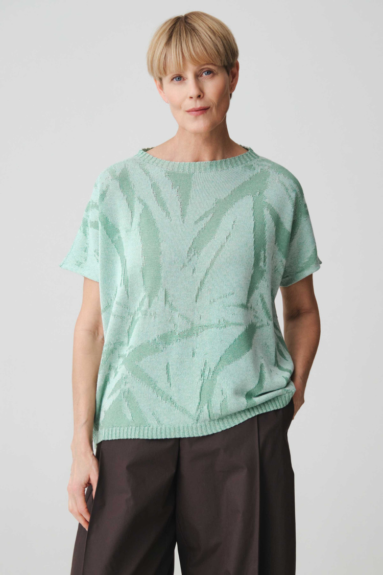 Джемпер с коротким рукавом Креш