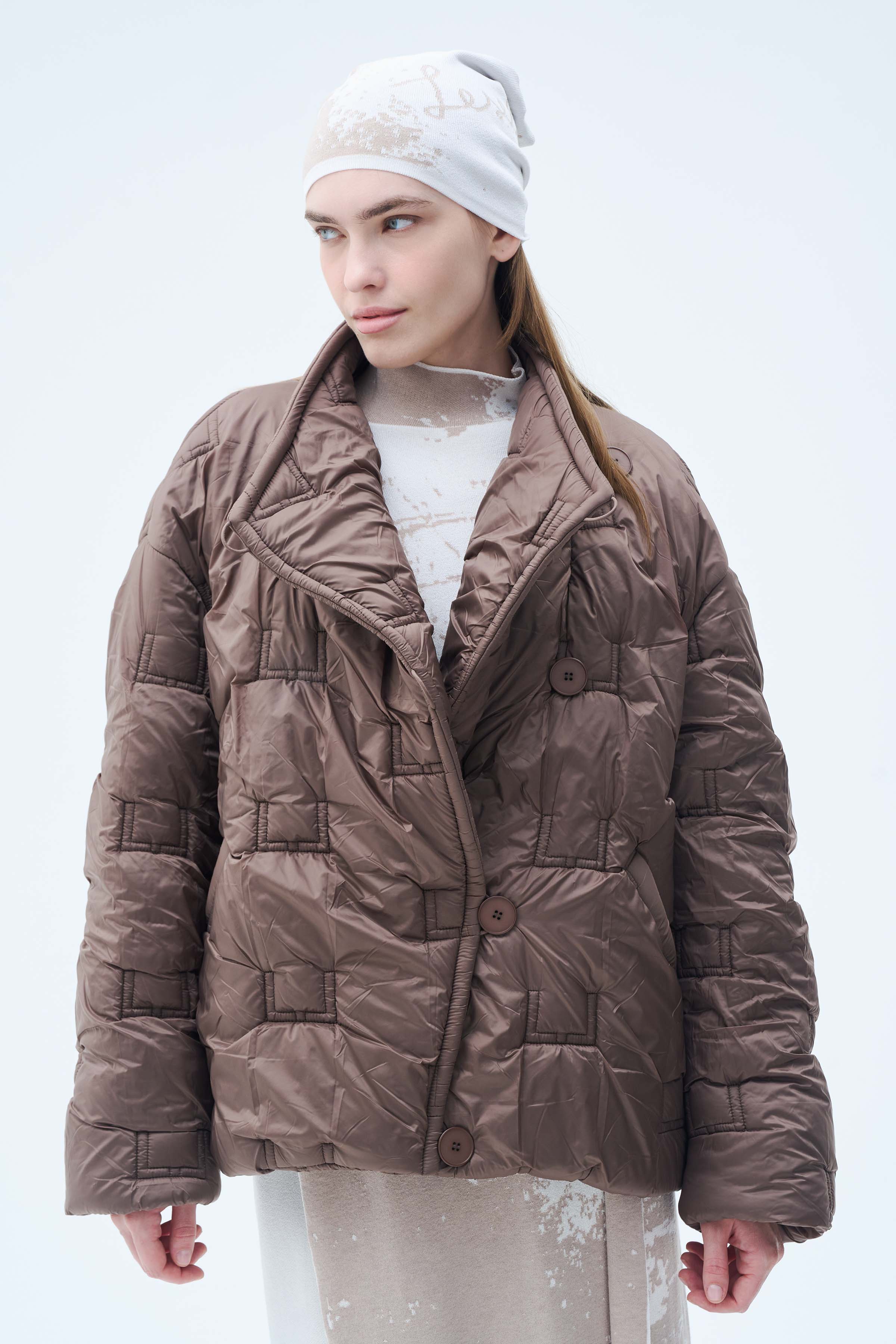 Куртка стежка лого, средняя 74 Тень (ombre) от Lesel (Лесель)! Заказывайте по ✆ 8 (800) 777 02 37