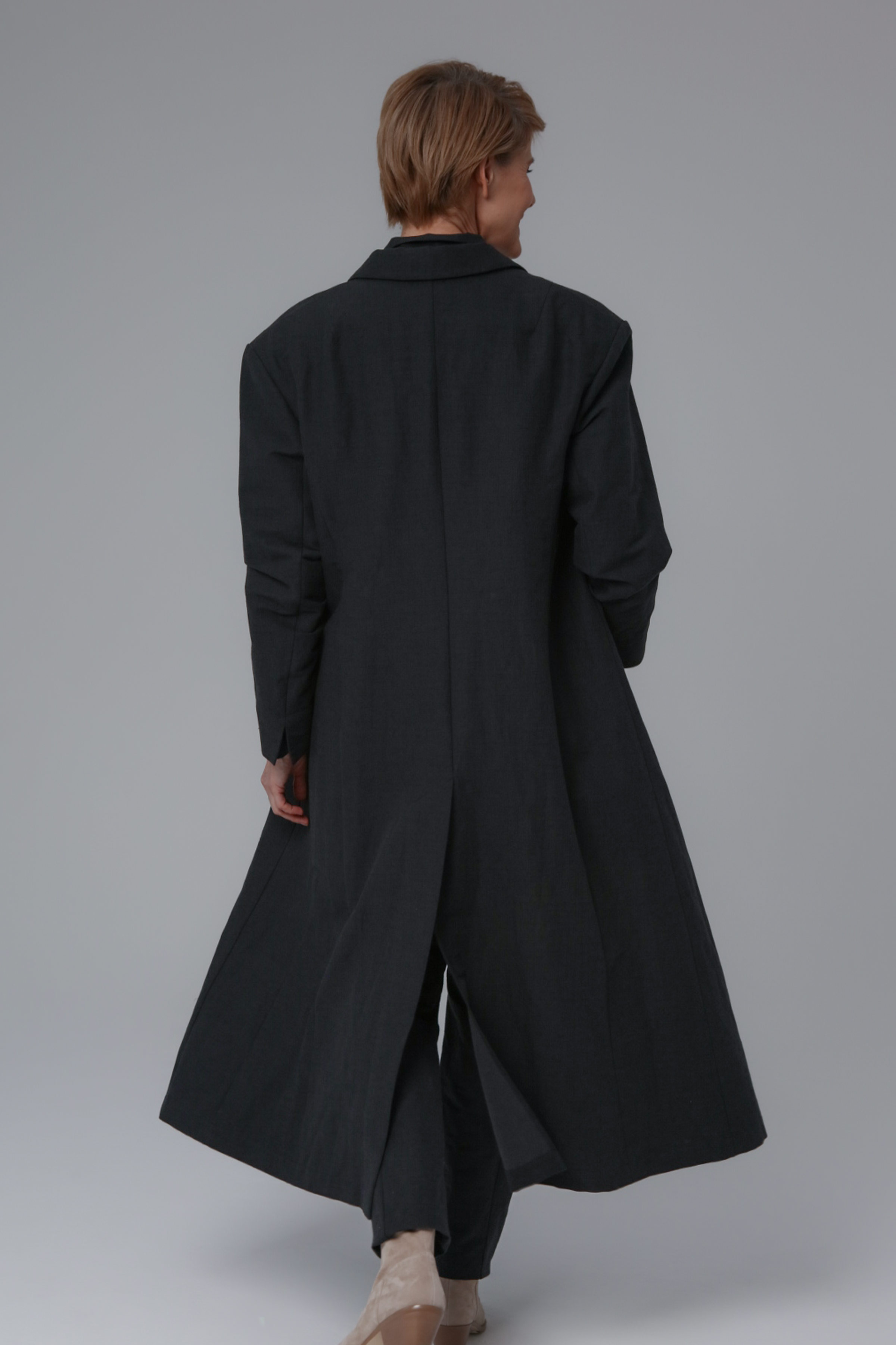 Сюртук На 2 пуговицы 11 Антрацит (anthracite) от Lesel (Лесель)! Заказывайте по ✆ 8 (800) 777 02 37