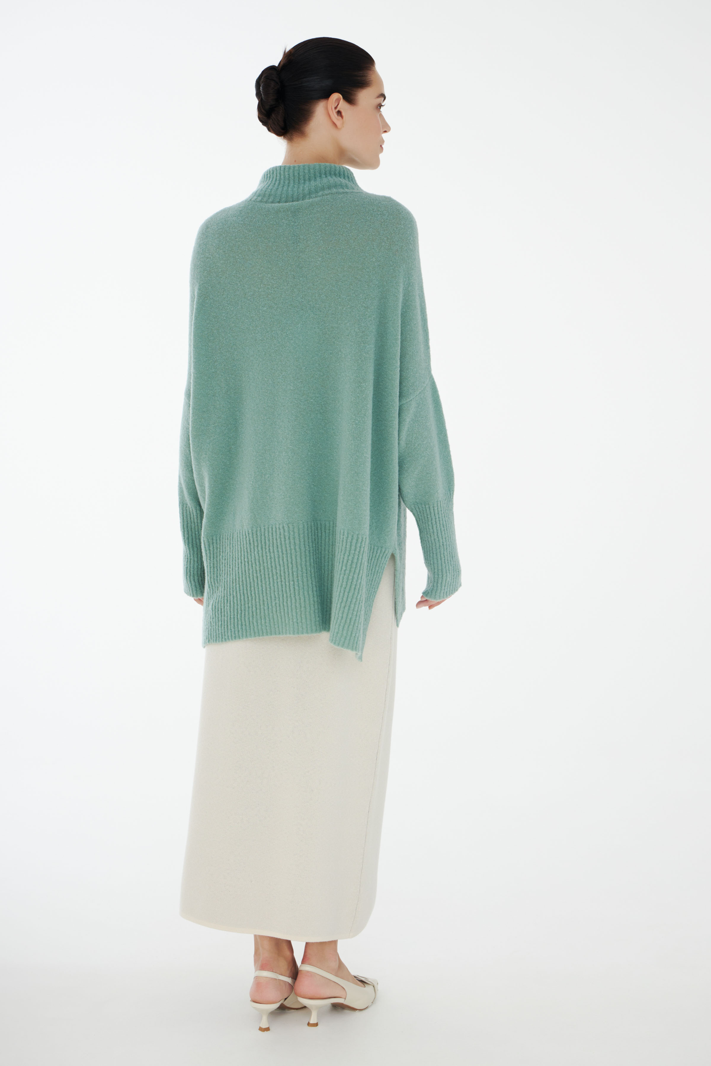 Джемпер Косы  от Lesel (Лесель)! Заказывайте по ✆ 8 (800) 777 02 37