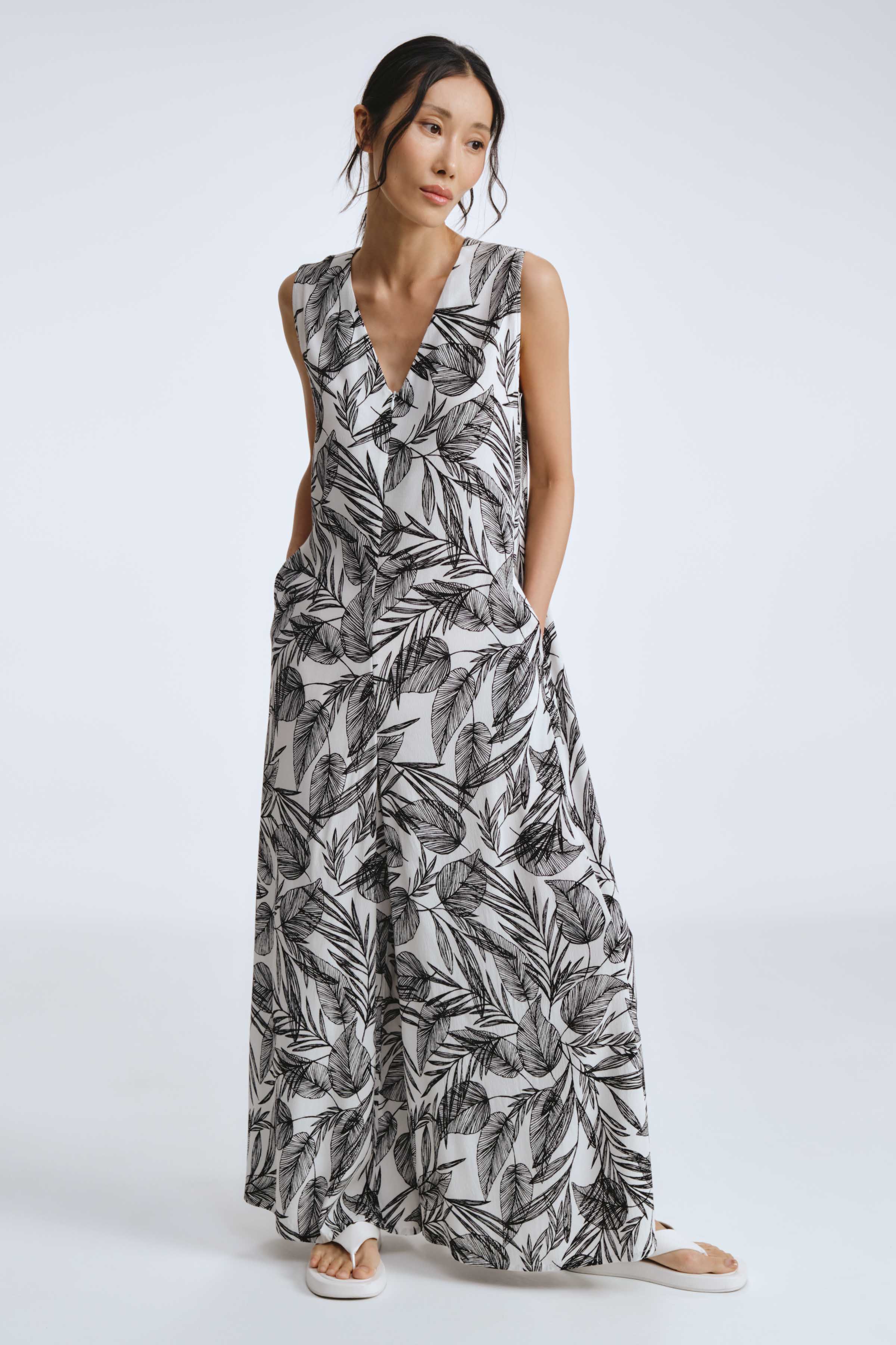 Комбинезон Листья с отлетными деталями 03 Кварц (quartz) от Lesel (Лесель)! Заказывайте по ✆ 8 (800) 777 02 37