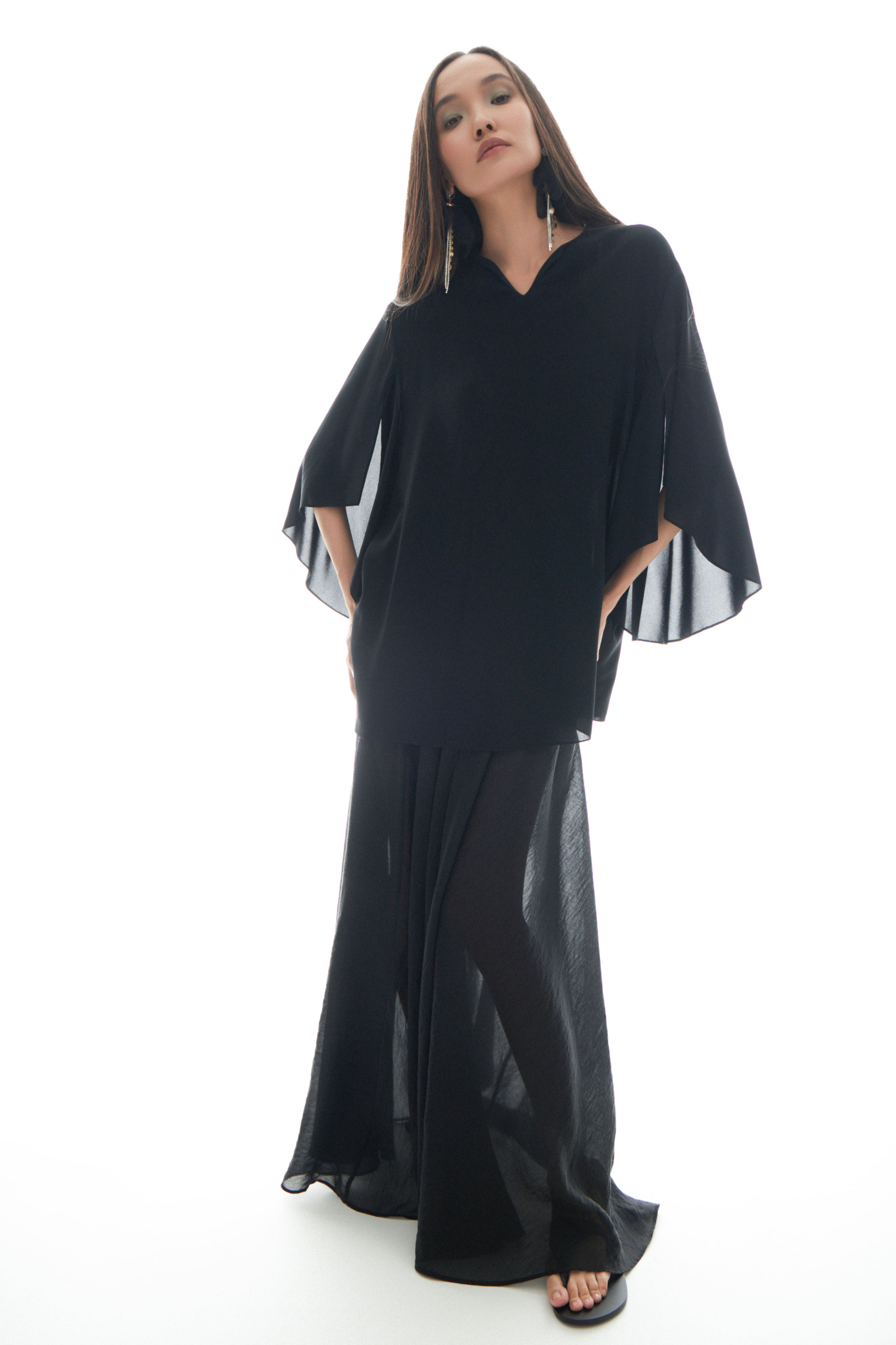 Блуза воздушный рукав  от Lesel (Лесель)! Заказывайте по ✆ 8 (800) 777 02 37