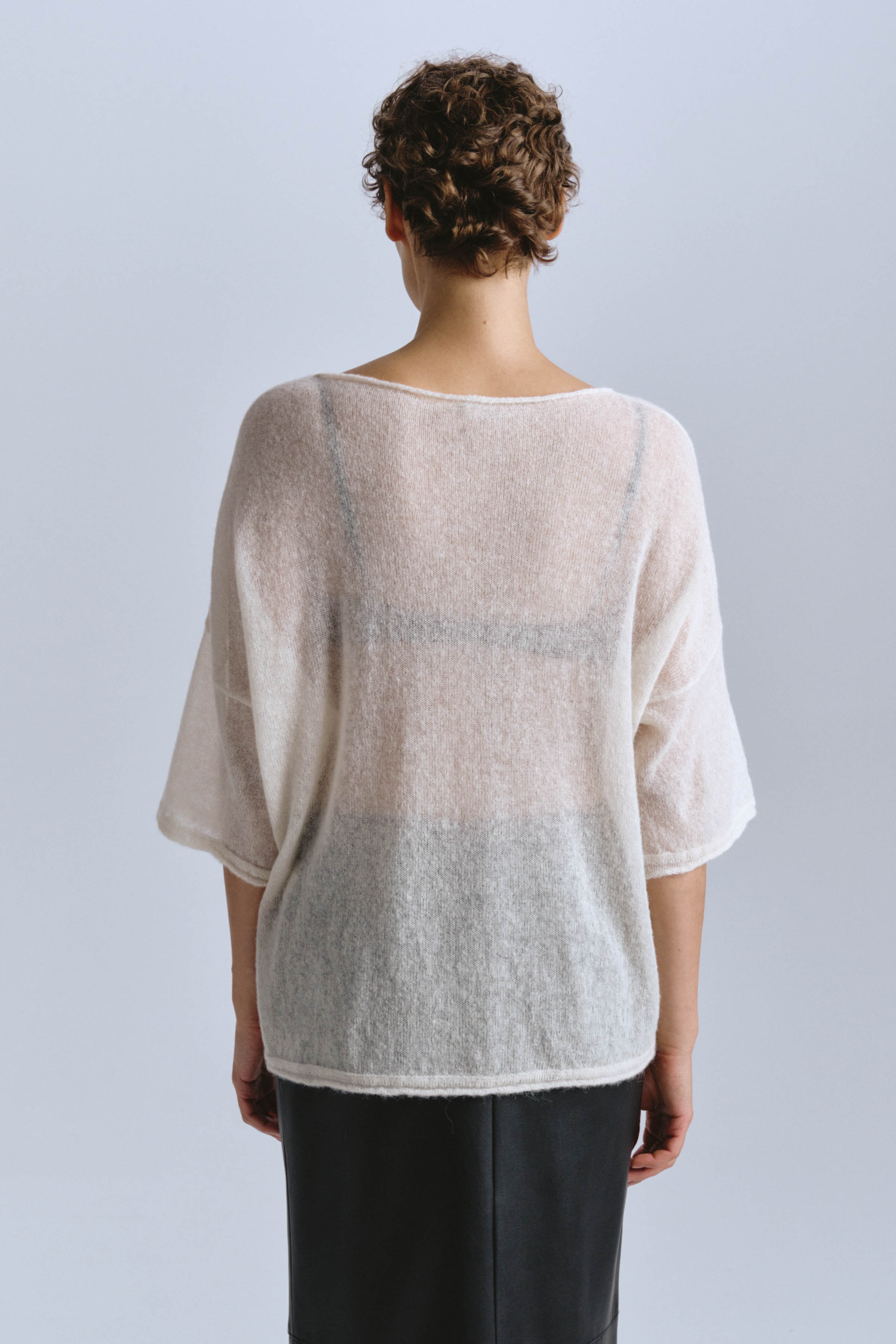 Джемпер Лист 06 Суфле (souffle) от Lesel (Лесель)! Заказывайте по ✆ 8 (800) 777 02 37