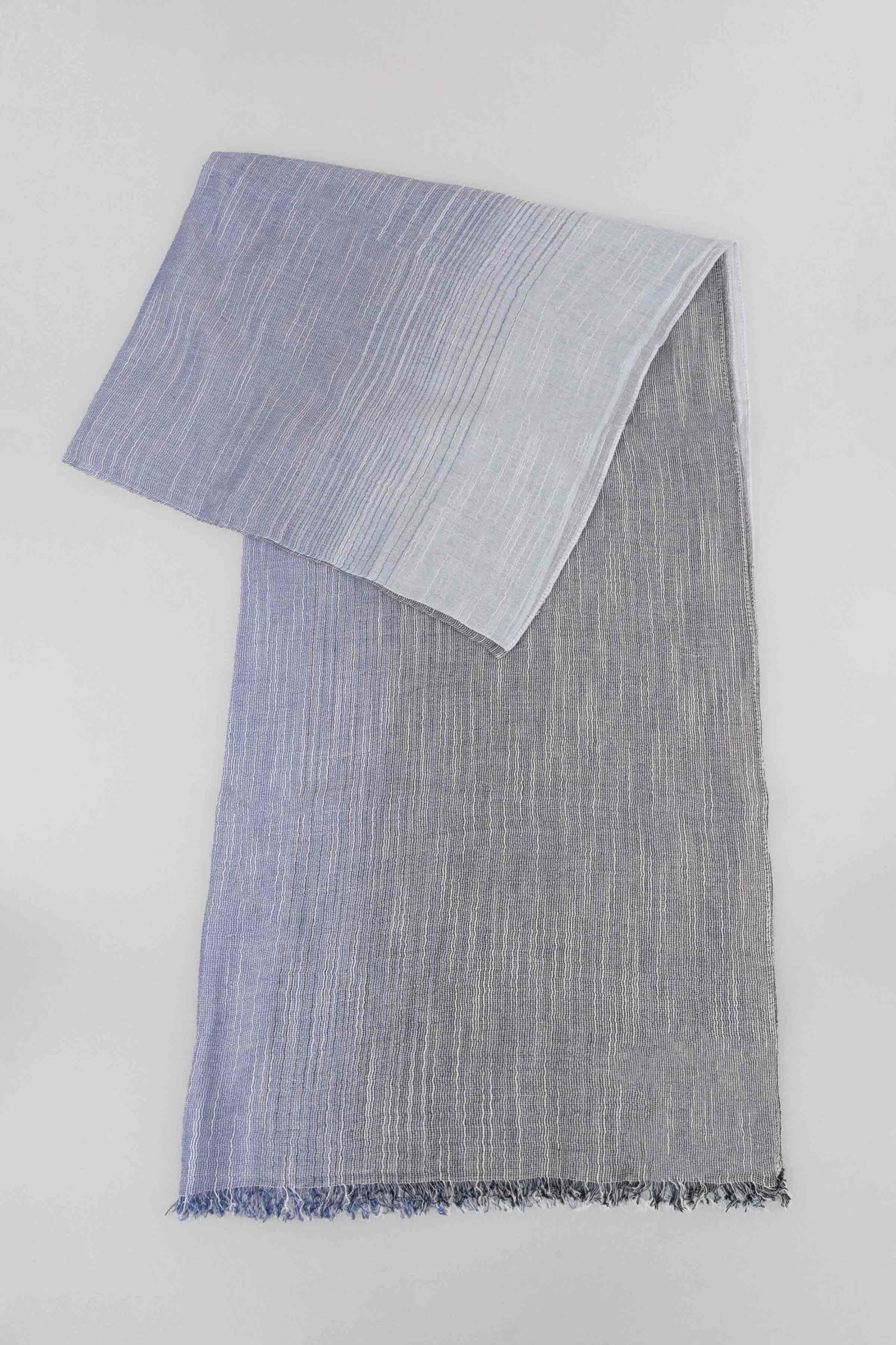 Палантин KAYA 180\60 39 Светло- джинсовый (denim bleu clair)  от Lesel (Лесель)! Заказывайте по ✆ 8 (800) 777 02 37