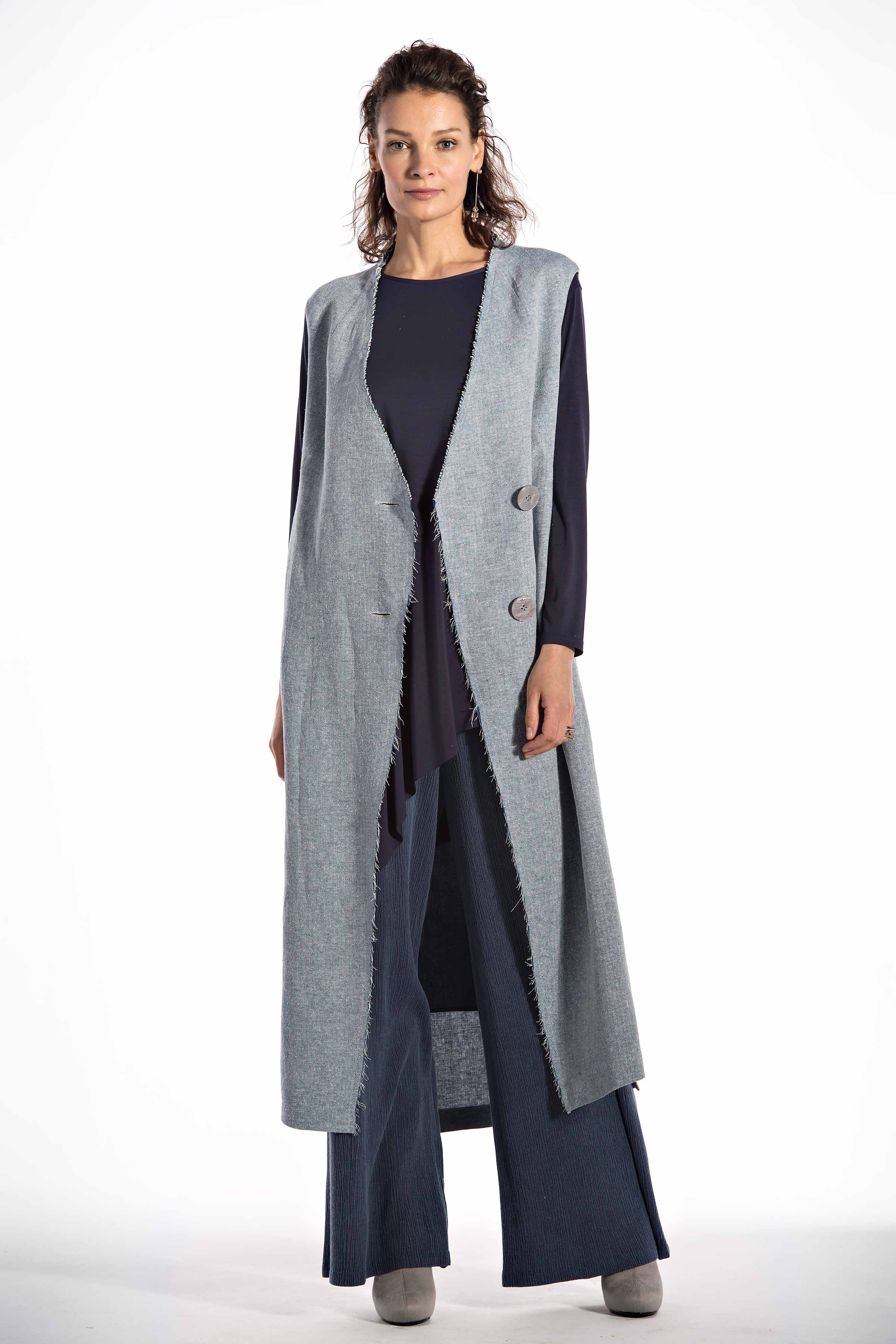 Брюки очень широкие, варёная жатка  от Lesel (Лесель)! Заказывайте по ✆ 8 (800) 777 02 37