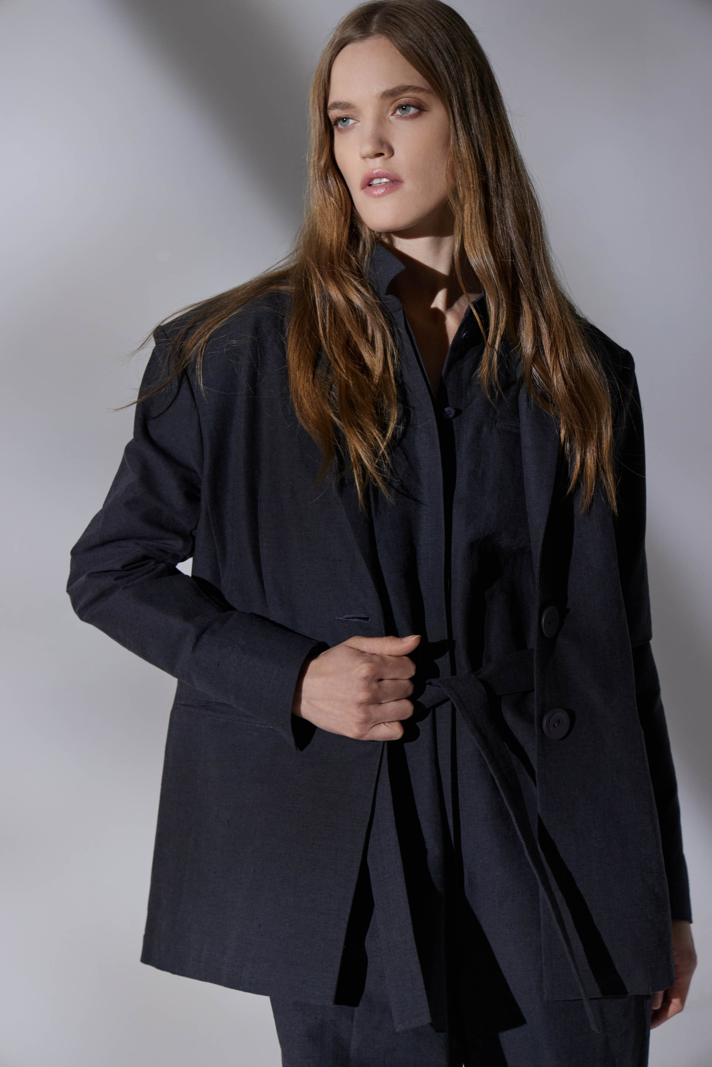 Жакет На 2 пуговицы 11 Антрацит (anthracite) от Lesel (Лесель)! Заказывайте по ✆ 8 (800) 777 02 37