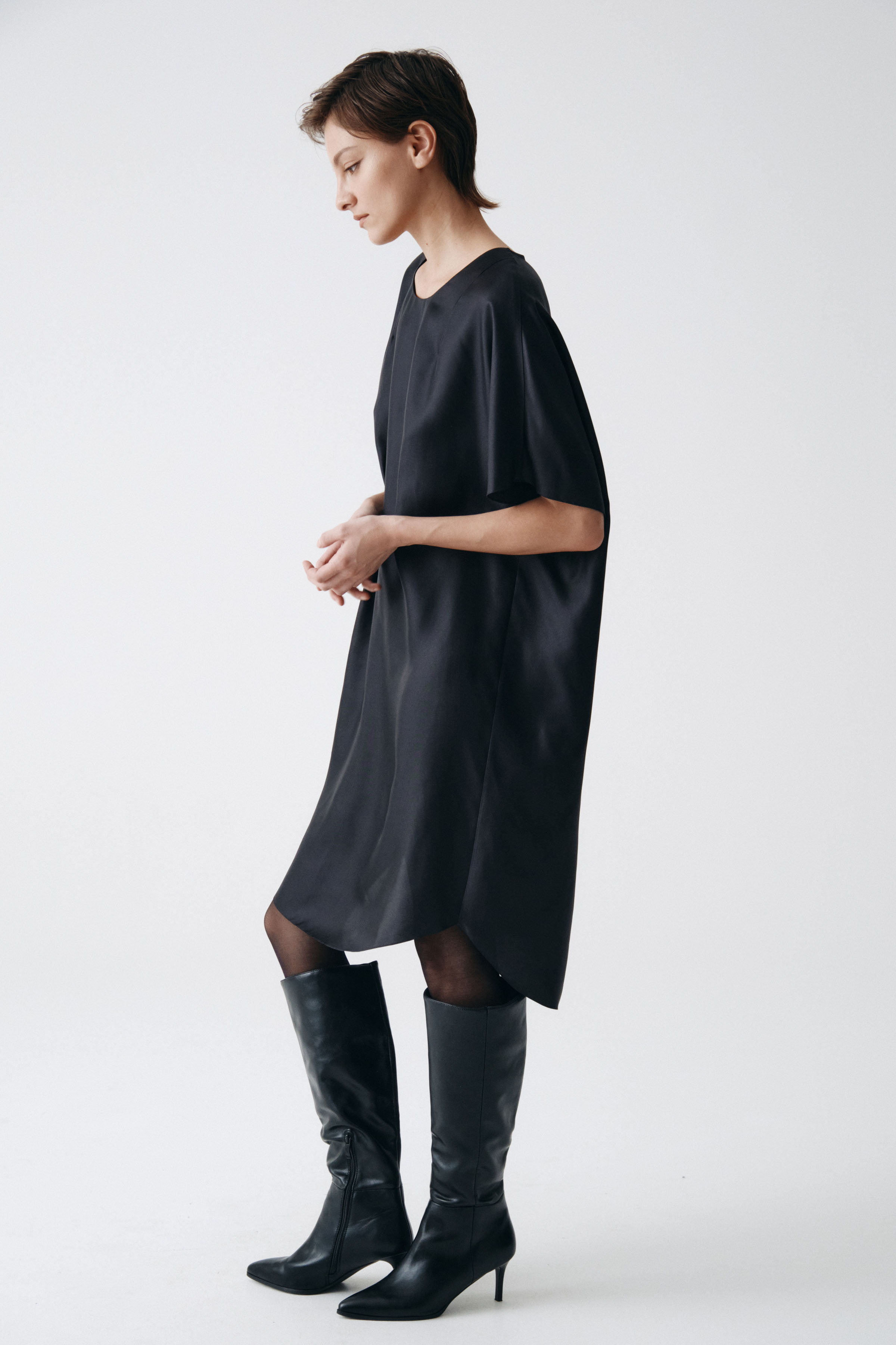 Платье шелковое, база