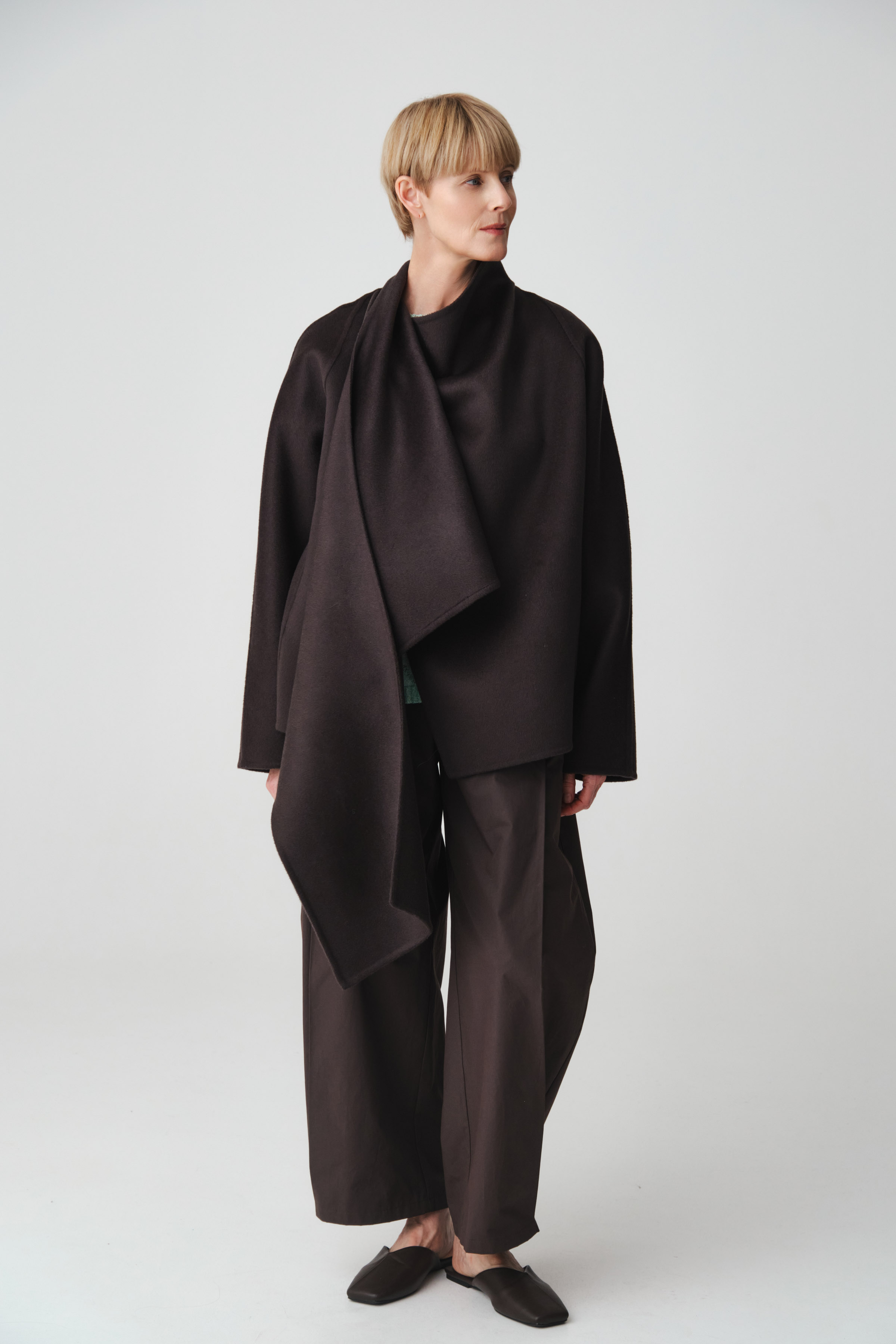 Брюки большой ромб со складкой, хлопок