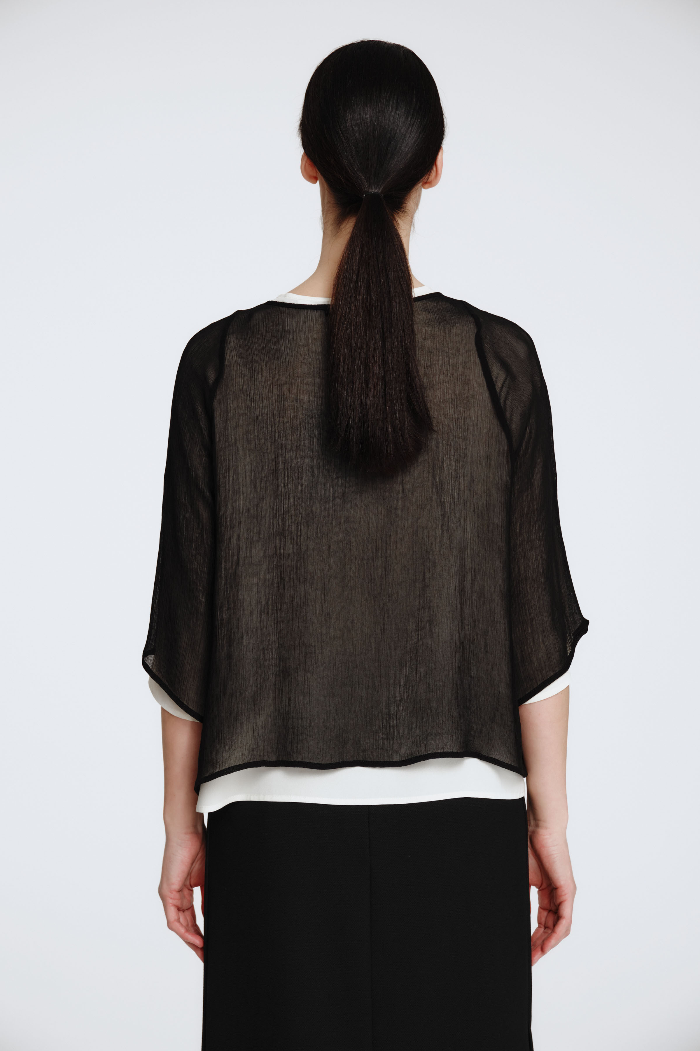 Блуза двухслойная, защипы, реглан  от Lesel (Лесель)! Заказывайте по ✆ 8 (800) 777 02 37