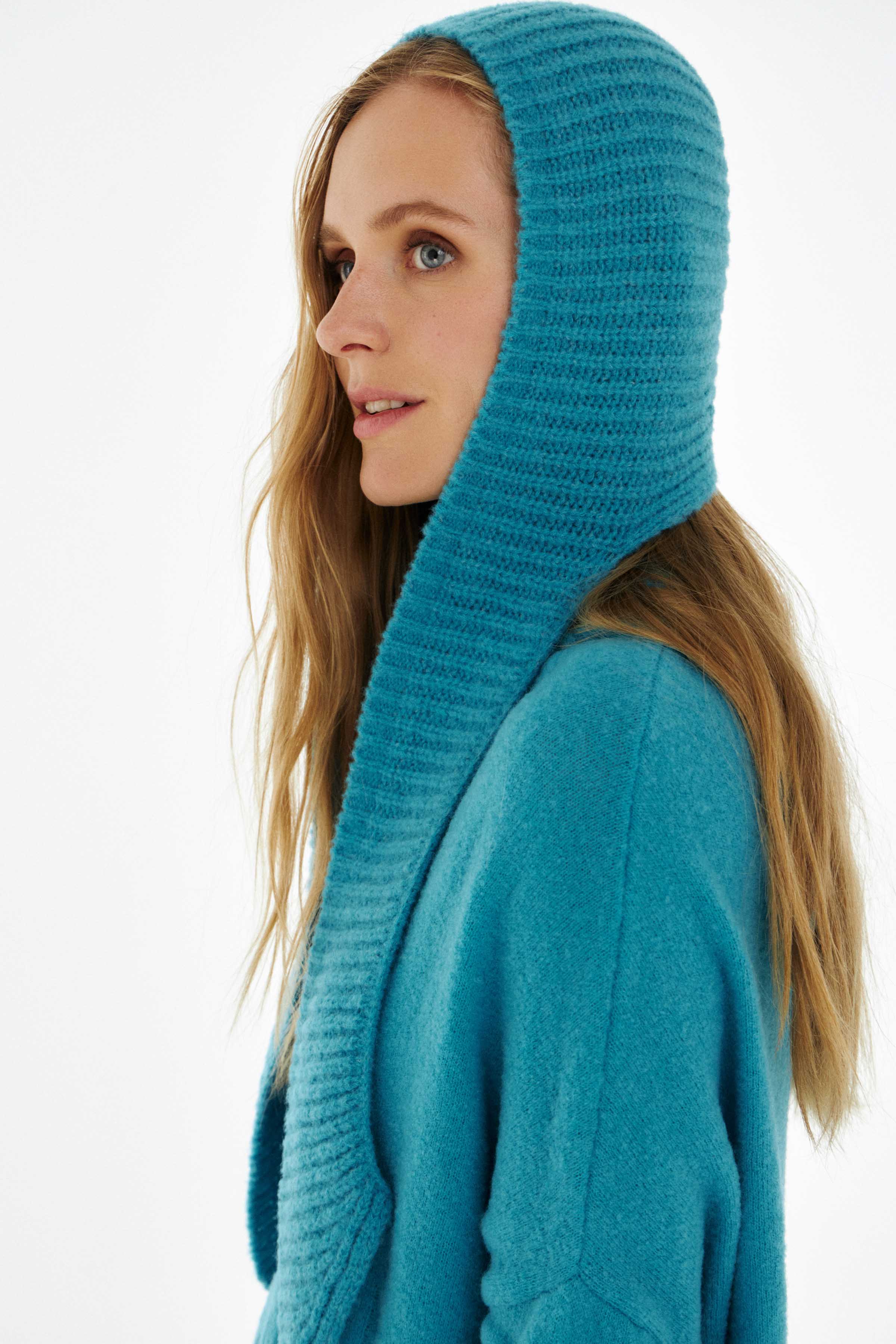 Шапка с ушками 36 Бирюза (turguoise) от Lesel (Лесель)! Заказывайте по ✆ 8 (800) 777 02 37