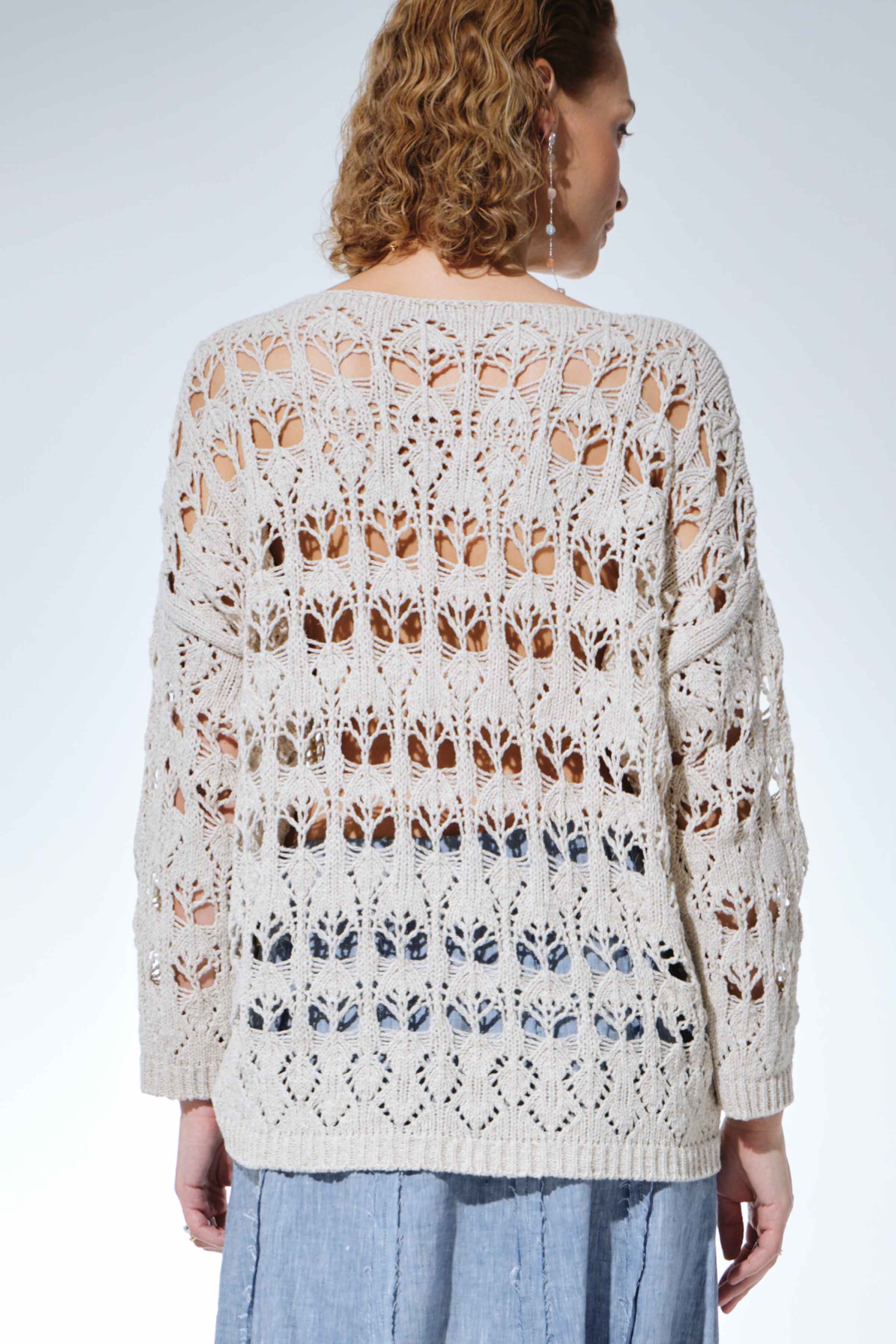 Туника Крупный ажур  от Lesel (Лесель)! Заказывайте по ✆ 8 (800) 777 02 37