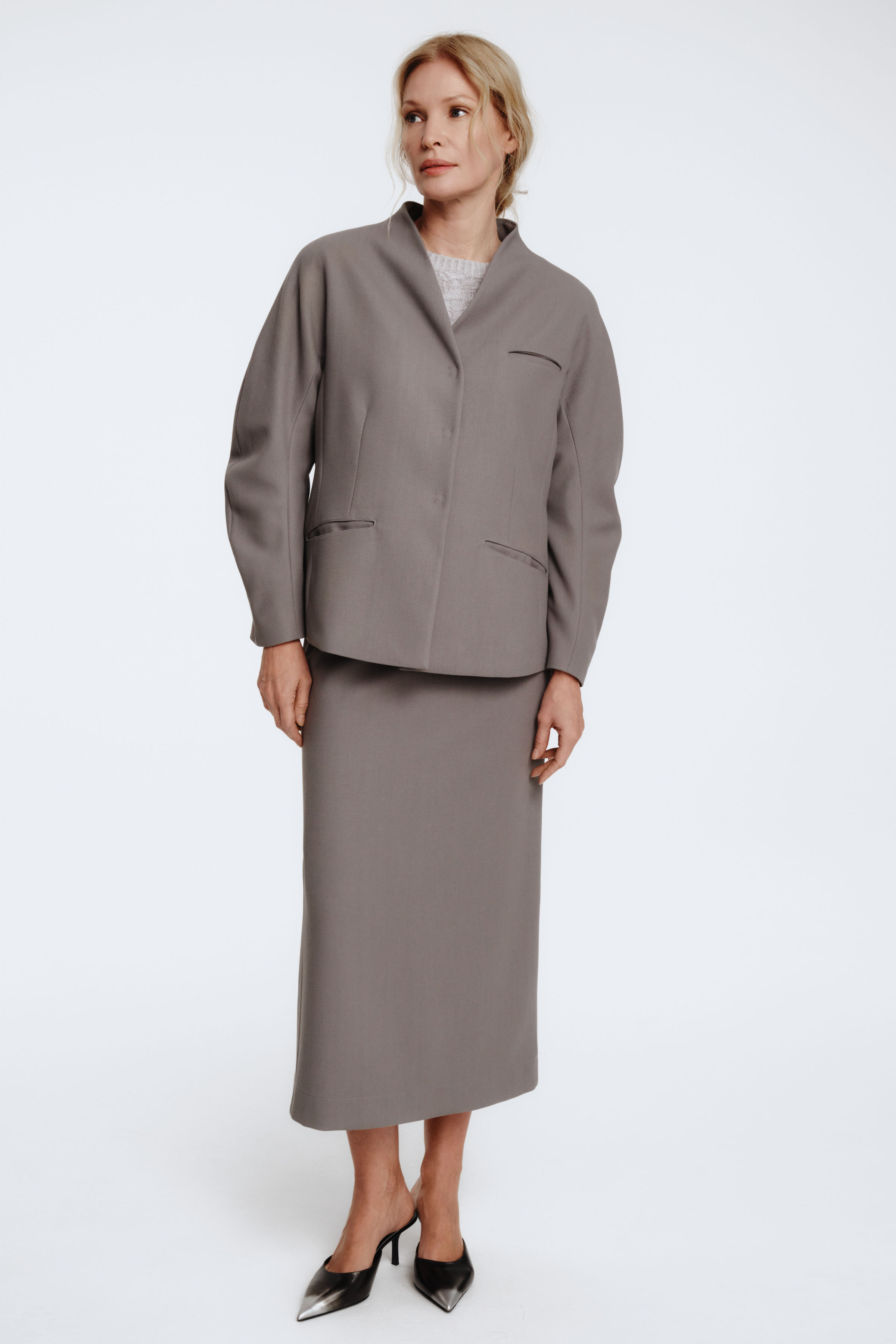 Жакет овал на подкладке