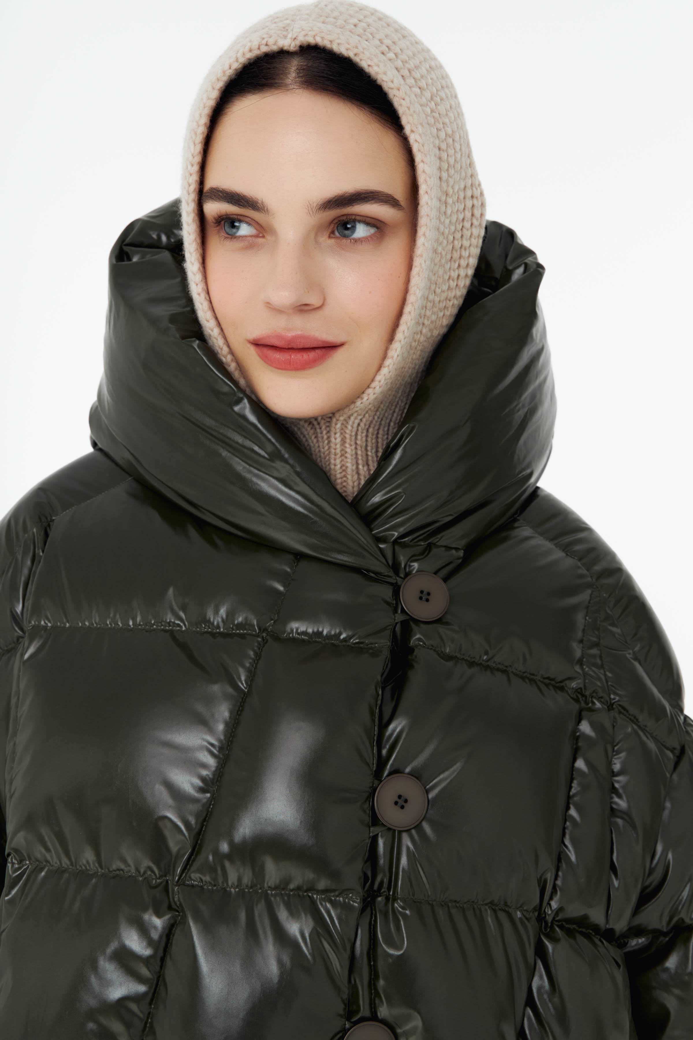 Капор с манишкой 06 Суфле (souffle) от Lesel (Лесель)! Заказывайте по ✆ 8 (800) 777 02 37