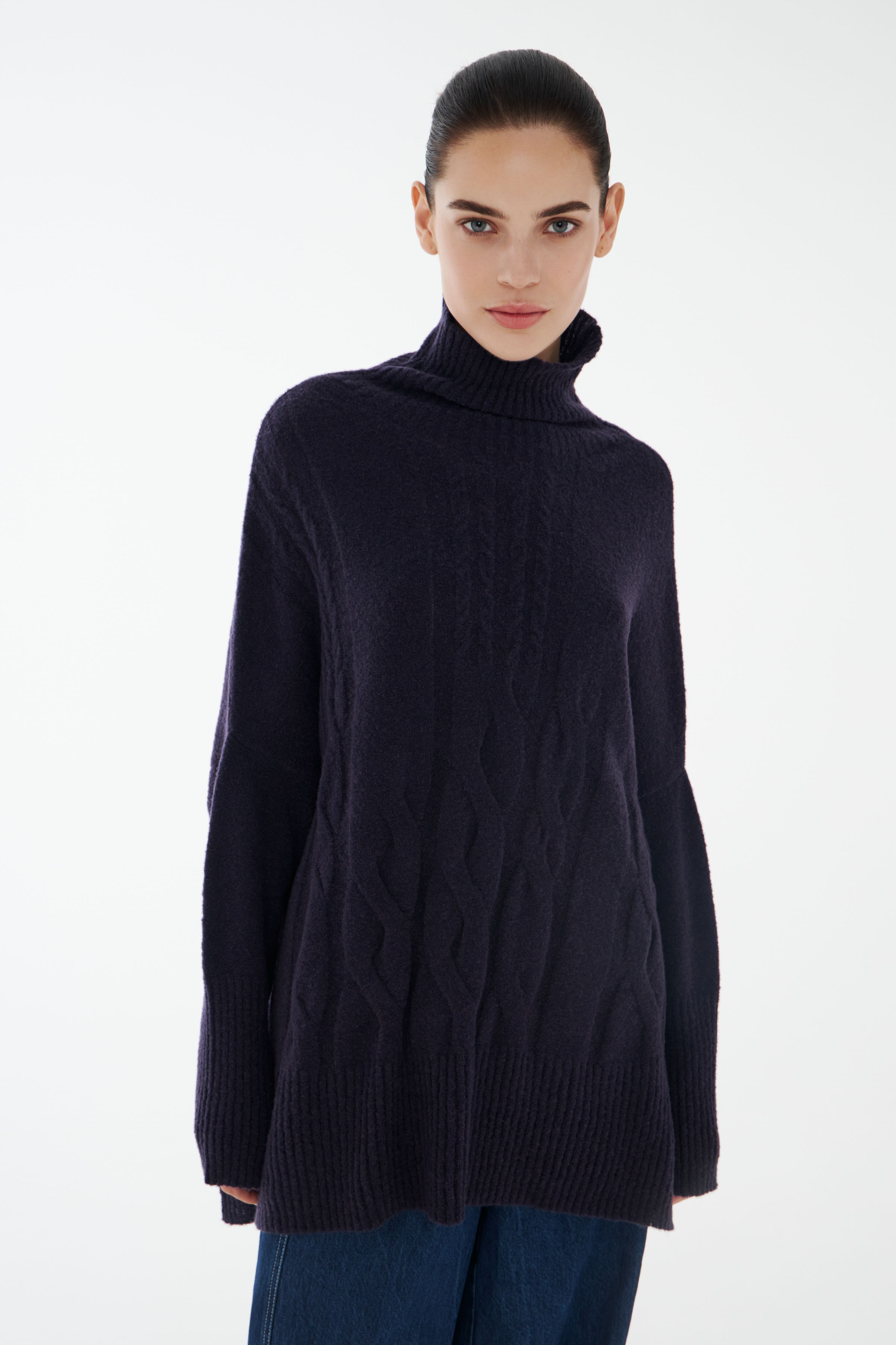 Джемпер Косы  от Lesel (Лесель)! Заказывайте по ✆ 8 (800) 777 02 37