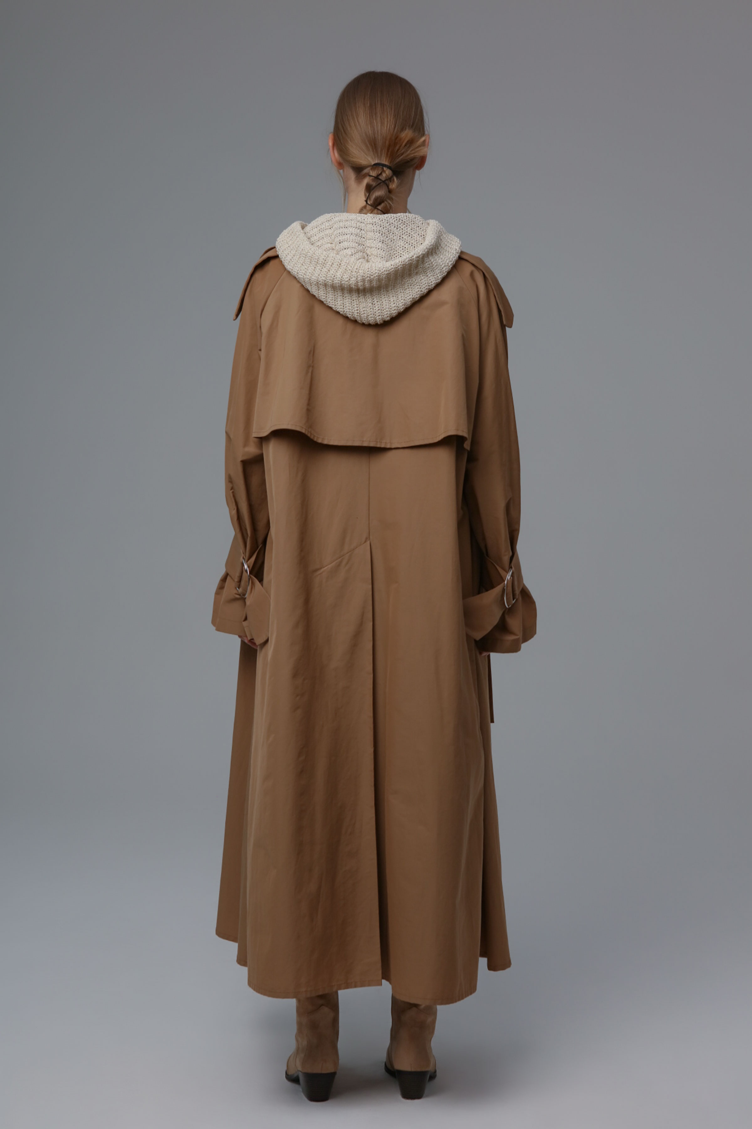 Плащ Широкий, реглан 09 Крем-брюле (creme-brjule) от Lesel (Лесель)! Заказывайте по ✆ 8 (800) 777 02 37