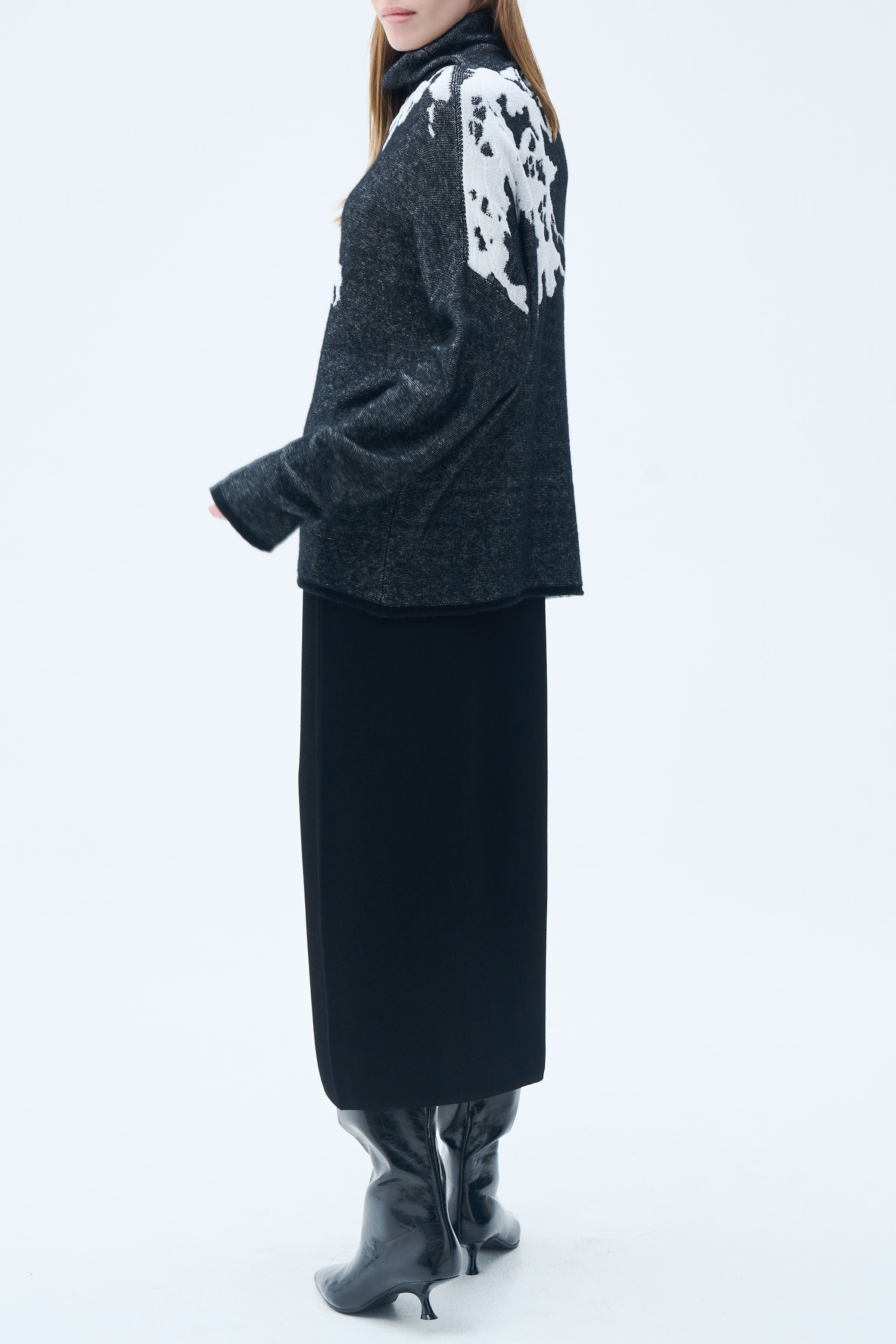 Юбка вязаная