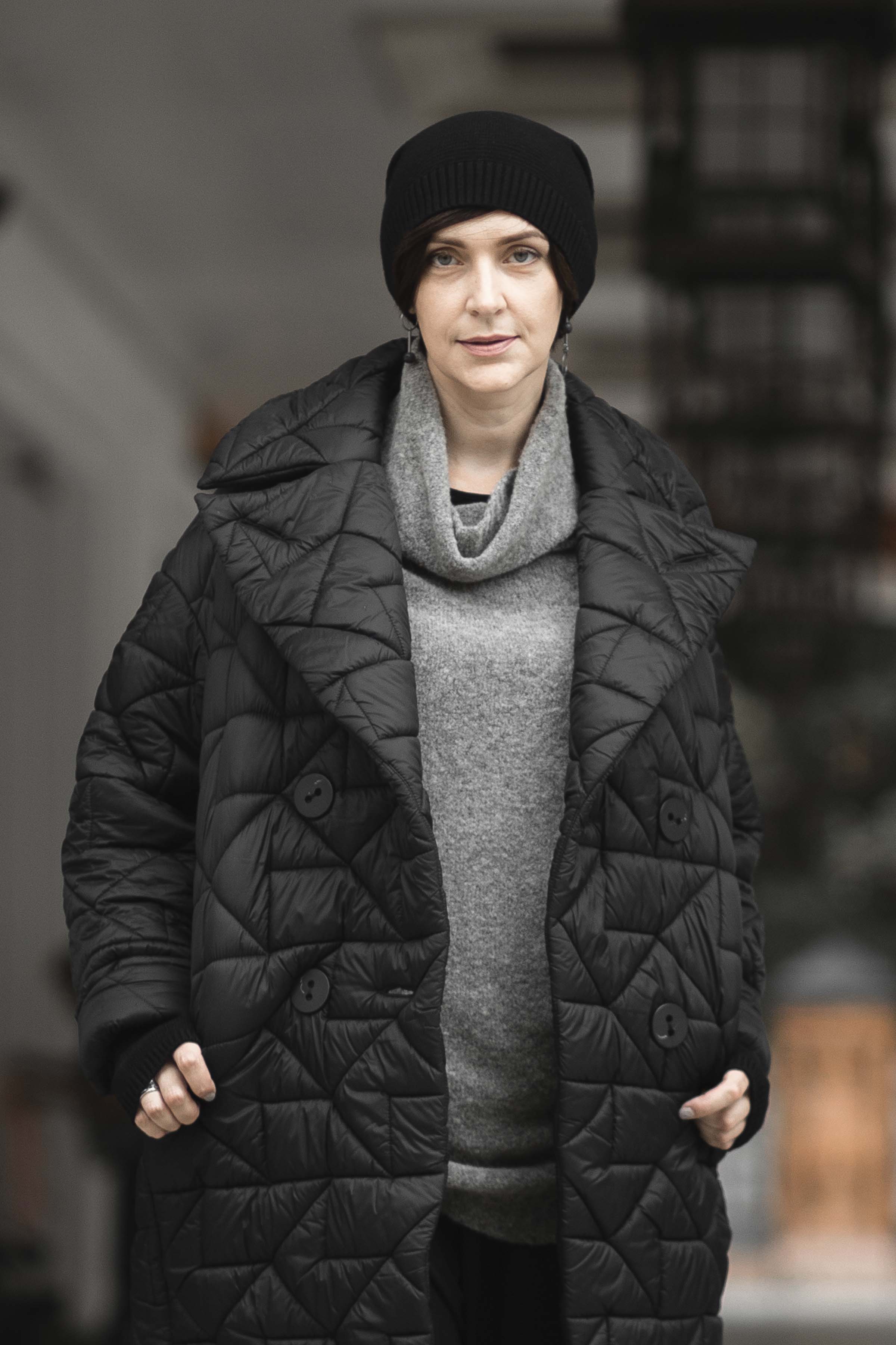 Шапка Полосы 00 Черный (noir) от Lesel (Лесель)! Заказывайте по ✆ 8 (800) 777 02 37