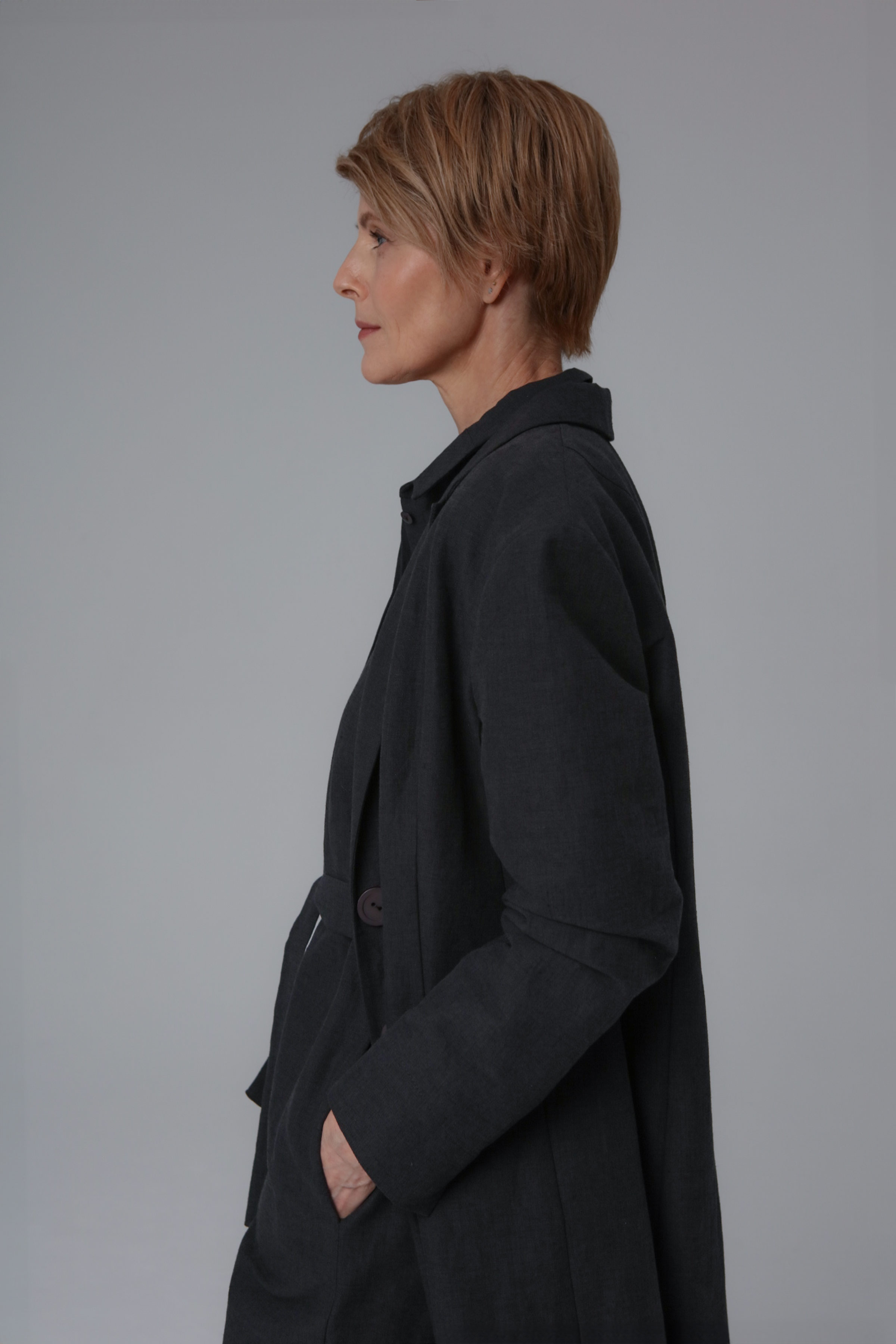 Сюртук На 2 пуговицы 11 Антрацит (anthracite) от Lesel (Лесель)! Заказывайте по ✆ 8 (800) 777 02 37