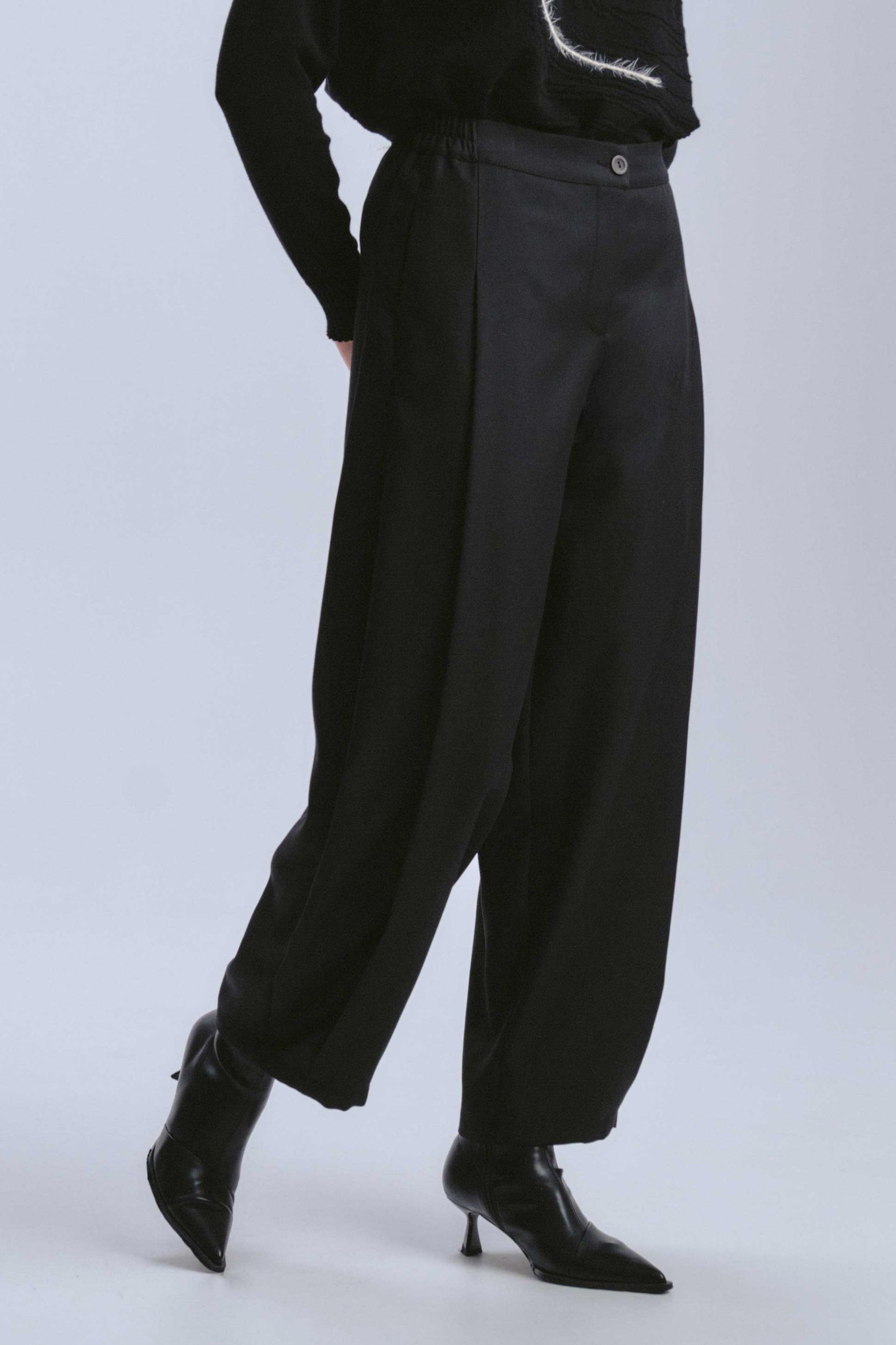 Брюки большой ромб со складкой, шерсть  от Lesel (Лесель)! Заказывайте по ✆ 8 (800) 777 02 37