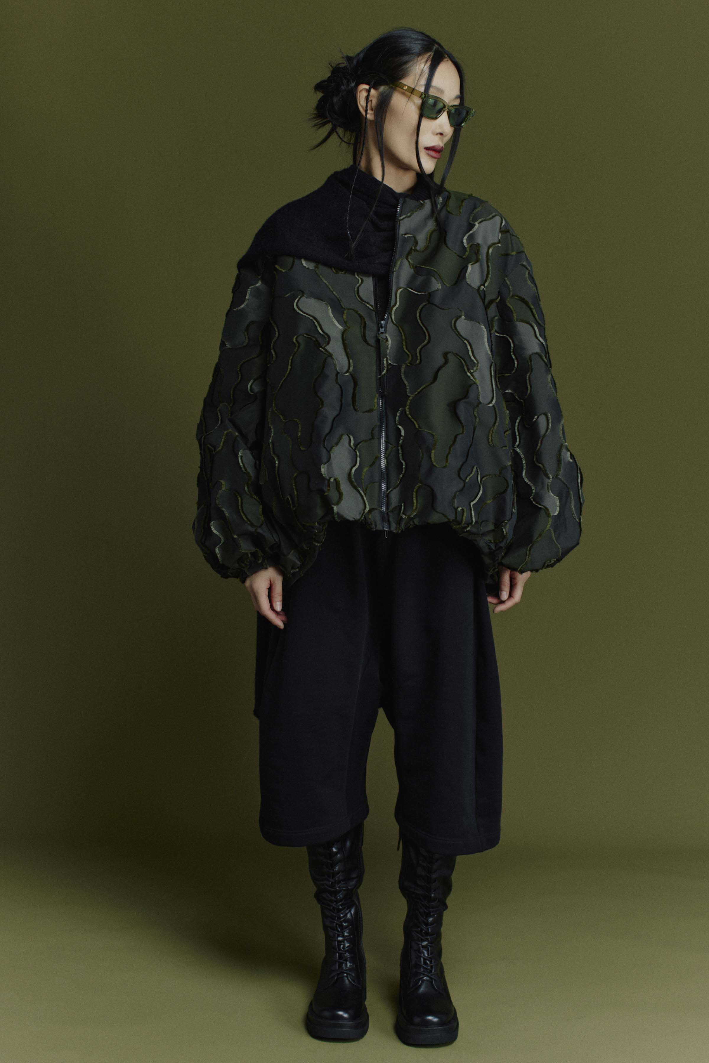 Брюки кюлоты, футер