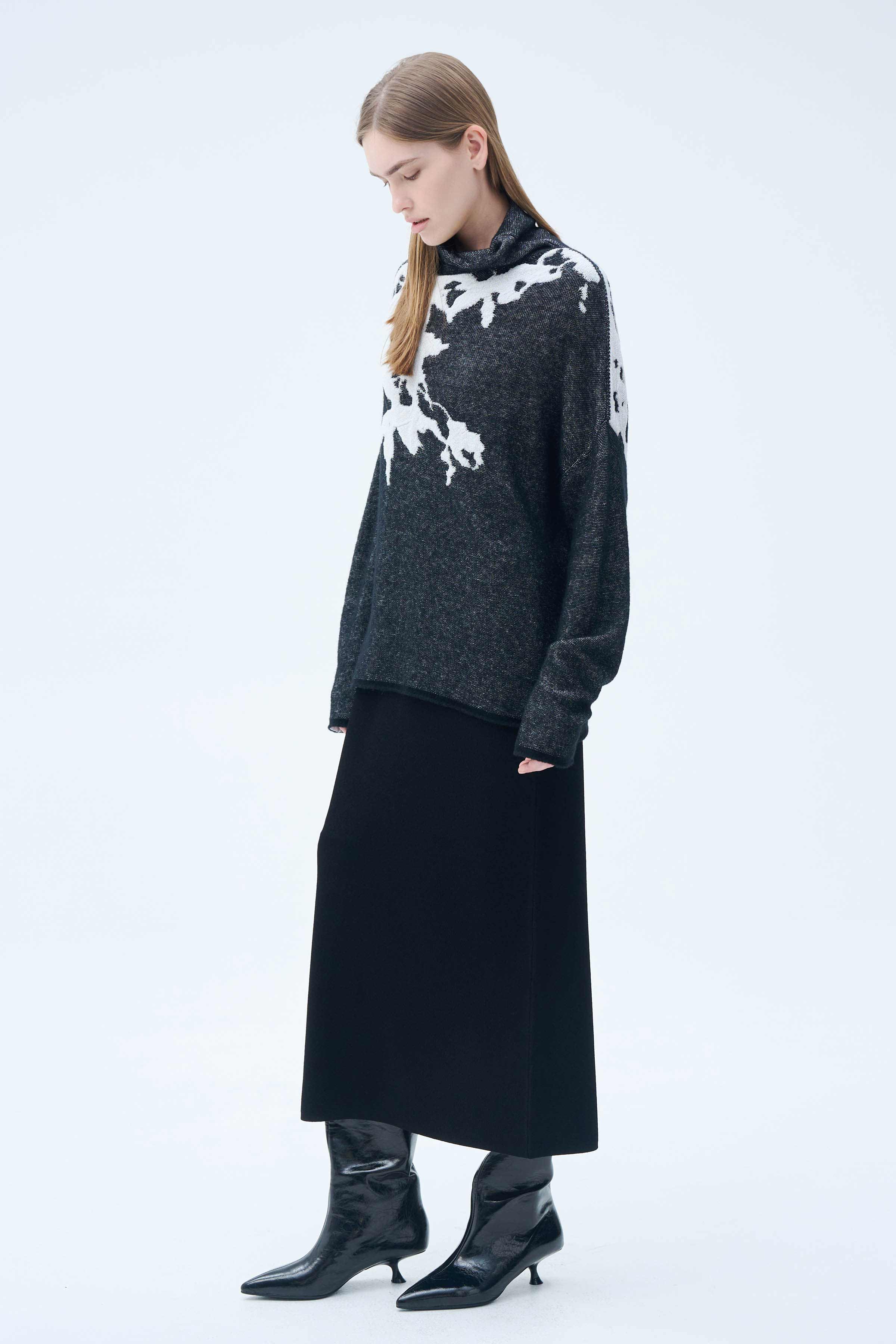 Юбка вязаная 00 Черный (noir), 04 Бежевый (beige) от Lesel (Лесель)! Заказывайте по ✆ 8 (800) 777 02 37