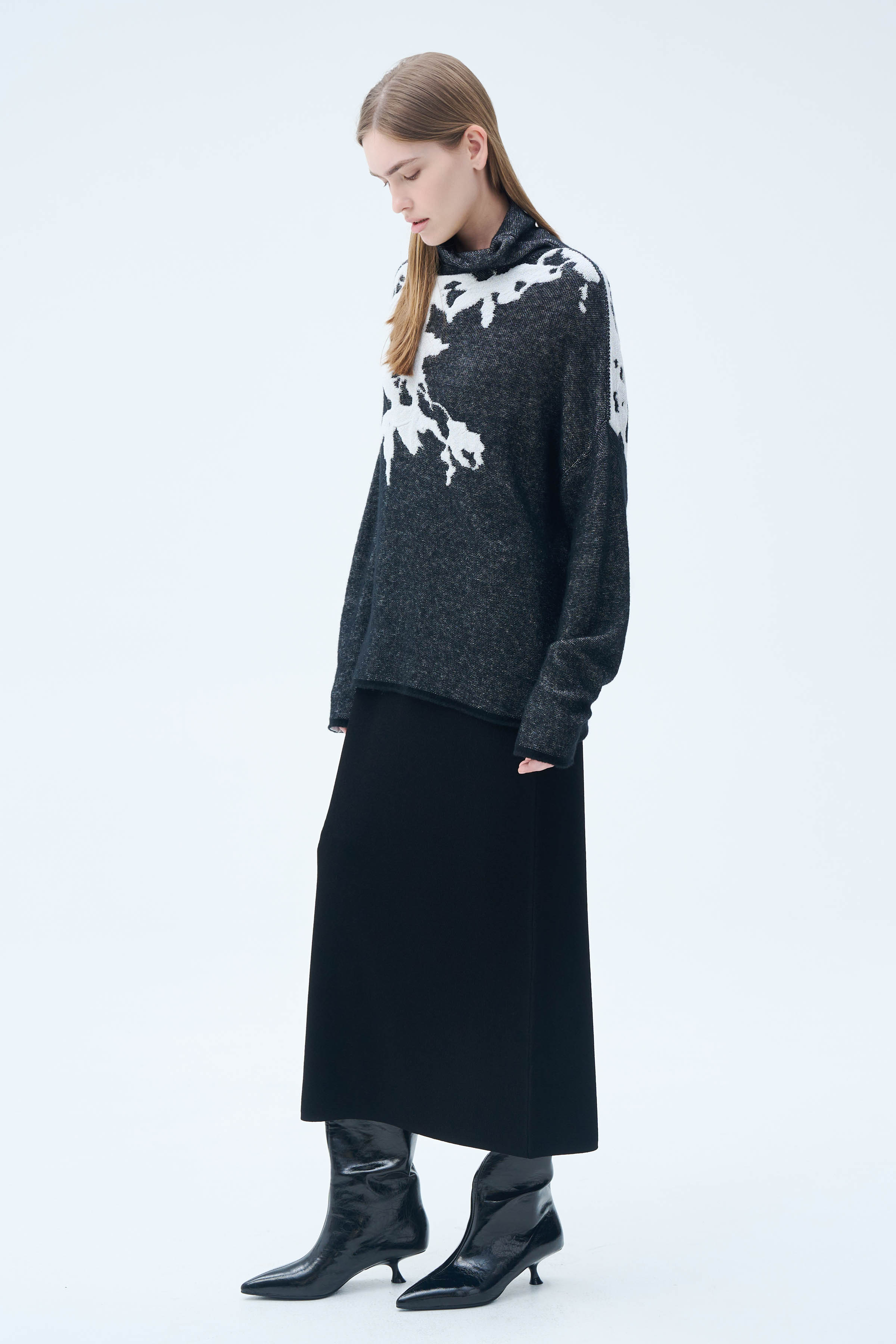 Джемпер Сквозь листву  от Lesel (Лесель)! Заказывайте по ✆ 8 (800) 777 02 37