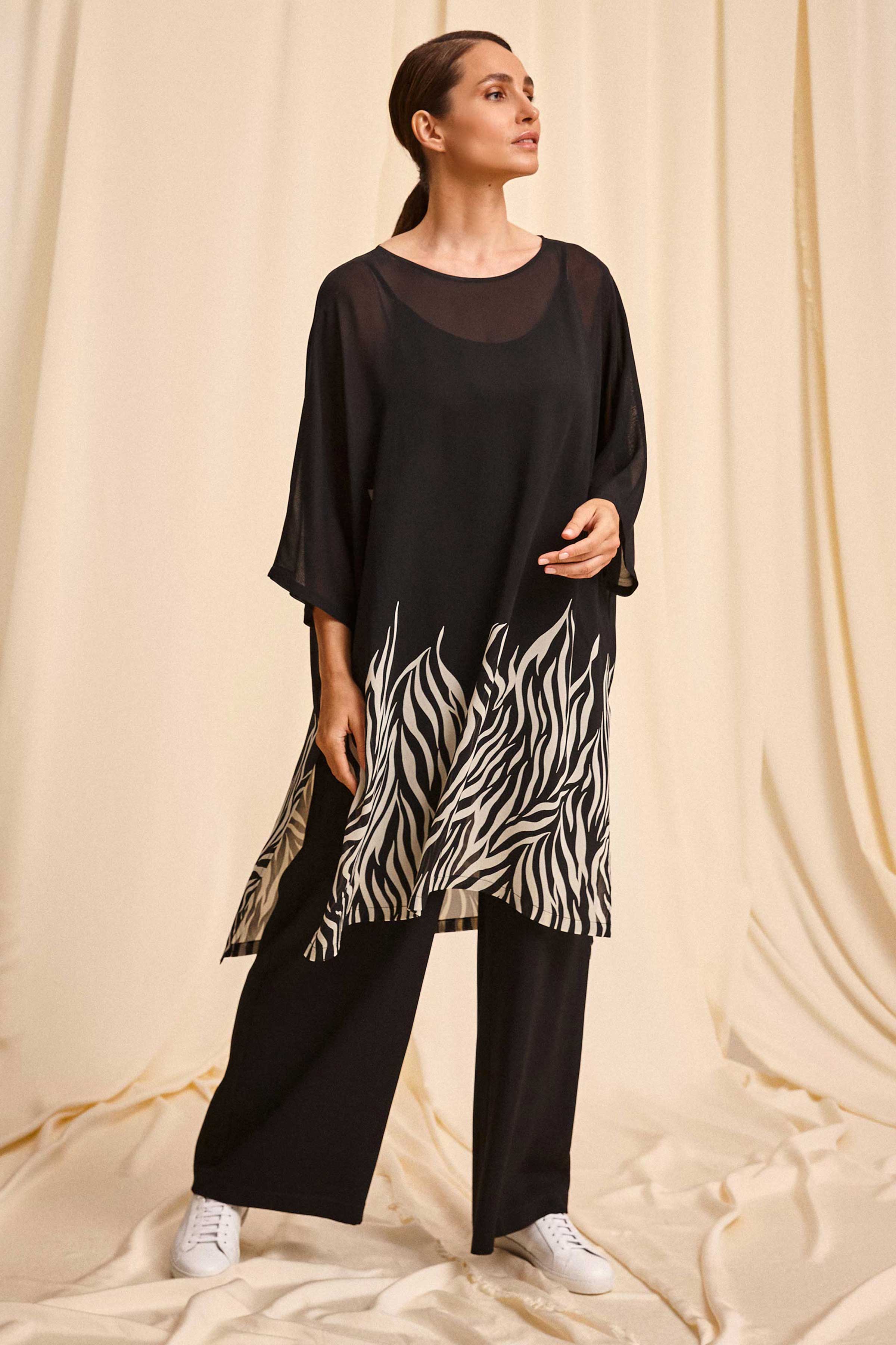 Платье Пламя, туника 45 Пламя (flamme), 03 Молоко (lait) от Lesel (Лесель)! Заказывайте по ✆ 8 (800) 777 02 37