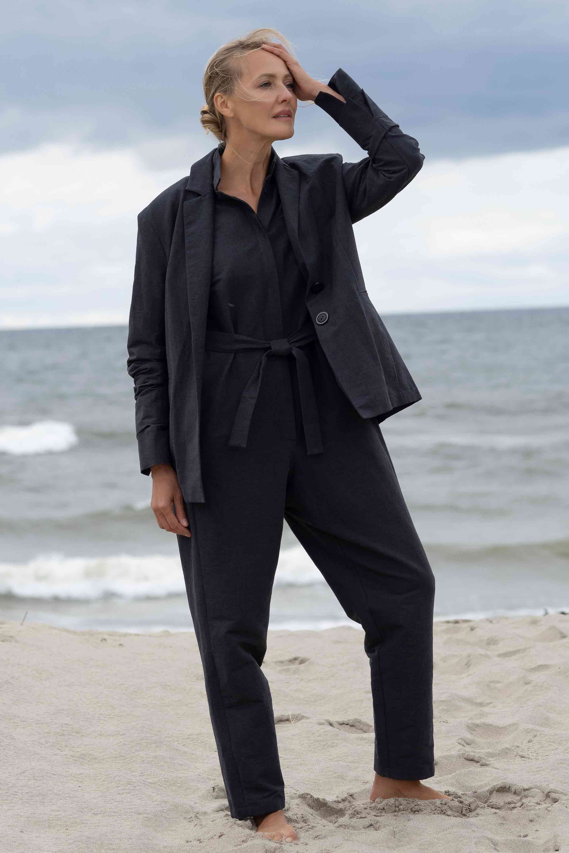 Жакет На 2 пуговицы 11 Антрацит (anthracite) от Lesel (Лесель)! Заказывайте по ✆ 8 (800) 777 02 37