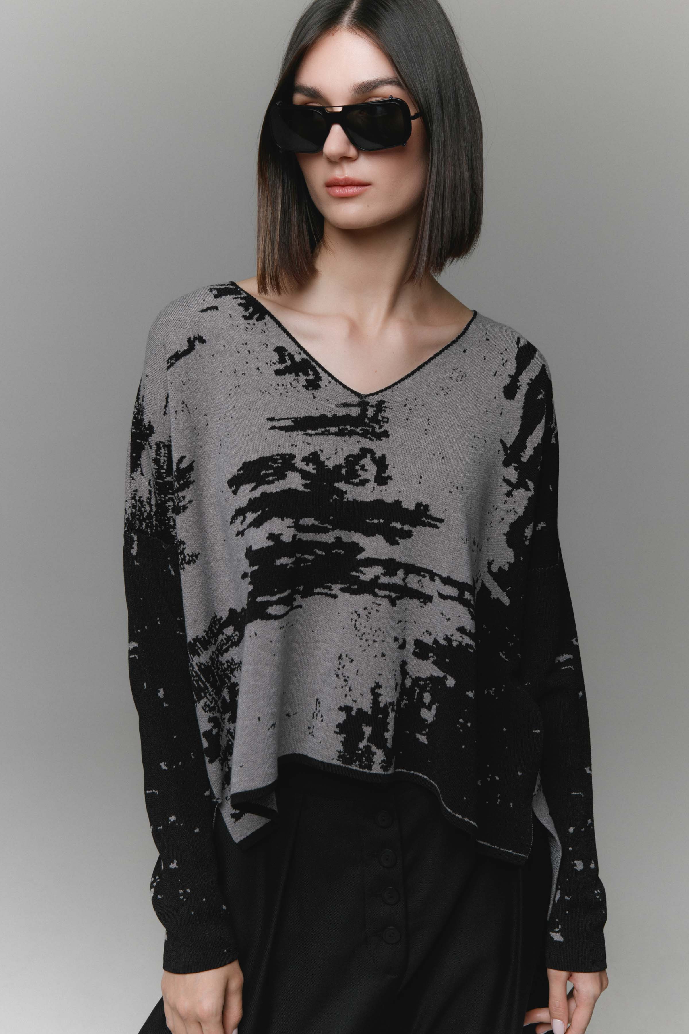 Джемпер Кора 78 Полутень (penombre) от Lesel (Лесель)! Заказывайте по ✆ 8 (800) 777 02 37