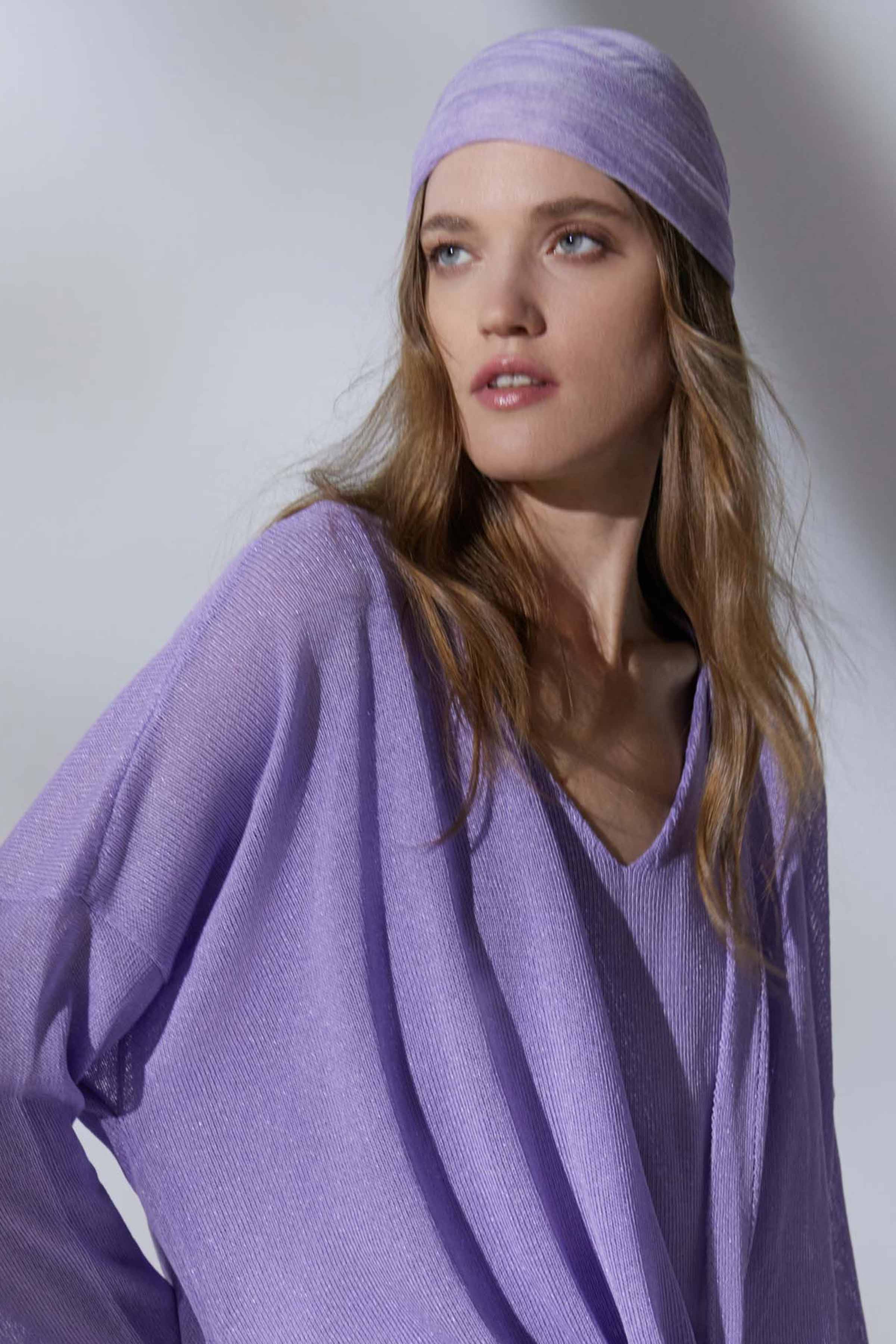 Палантин Fibyten 43 Лиловый кварц (quartz mauve) от Lesel (Лесель)! Заказывайте по ✆ 8 (800) 777 02 37