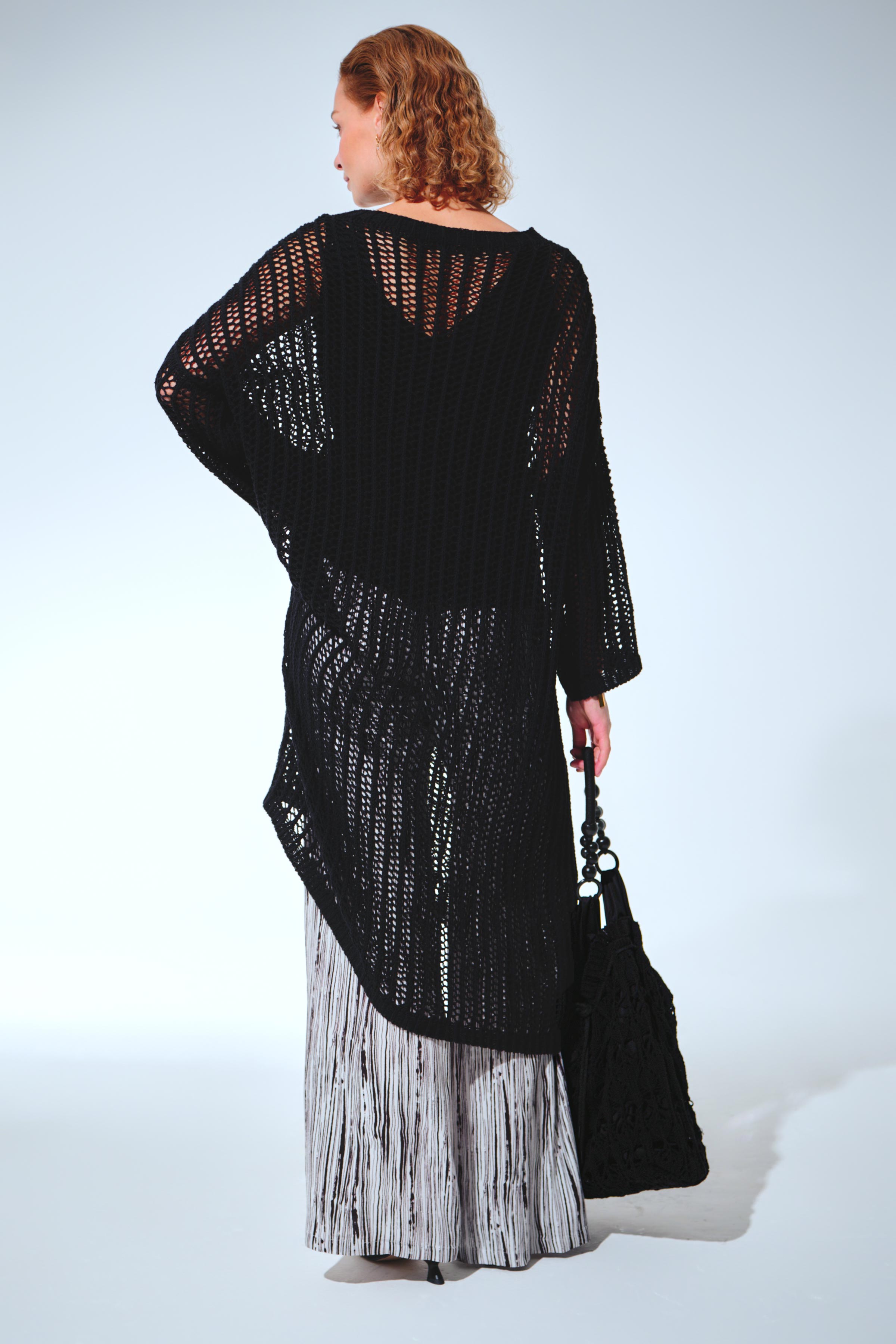 Платье Сетка 00 Черный (noir) от Lesel (Лесель)! Заказывайте по ✆ 8 (800) 777 02 37