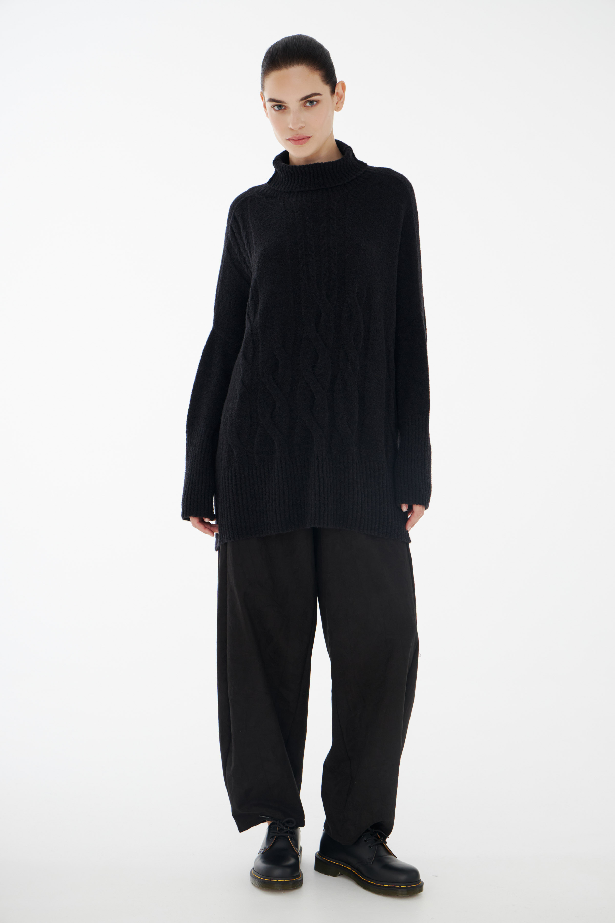 Джемпер Косы  от Lesel (Лесель)! Заказывайте по ✆ 8 (800) 777 02 37