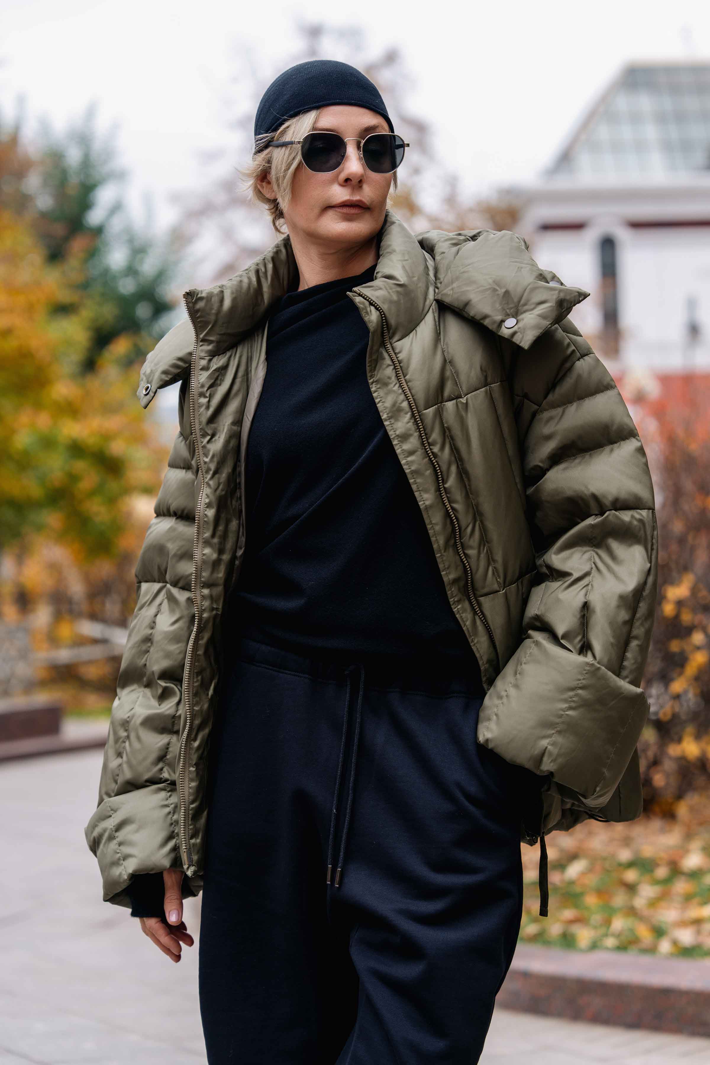 Куртка пуховая Столбики 79 Гербарий (herbal) от Lesel (Лесель)! Заказывайте по ✆ 8 (800) 777 02 37