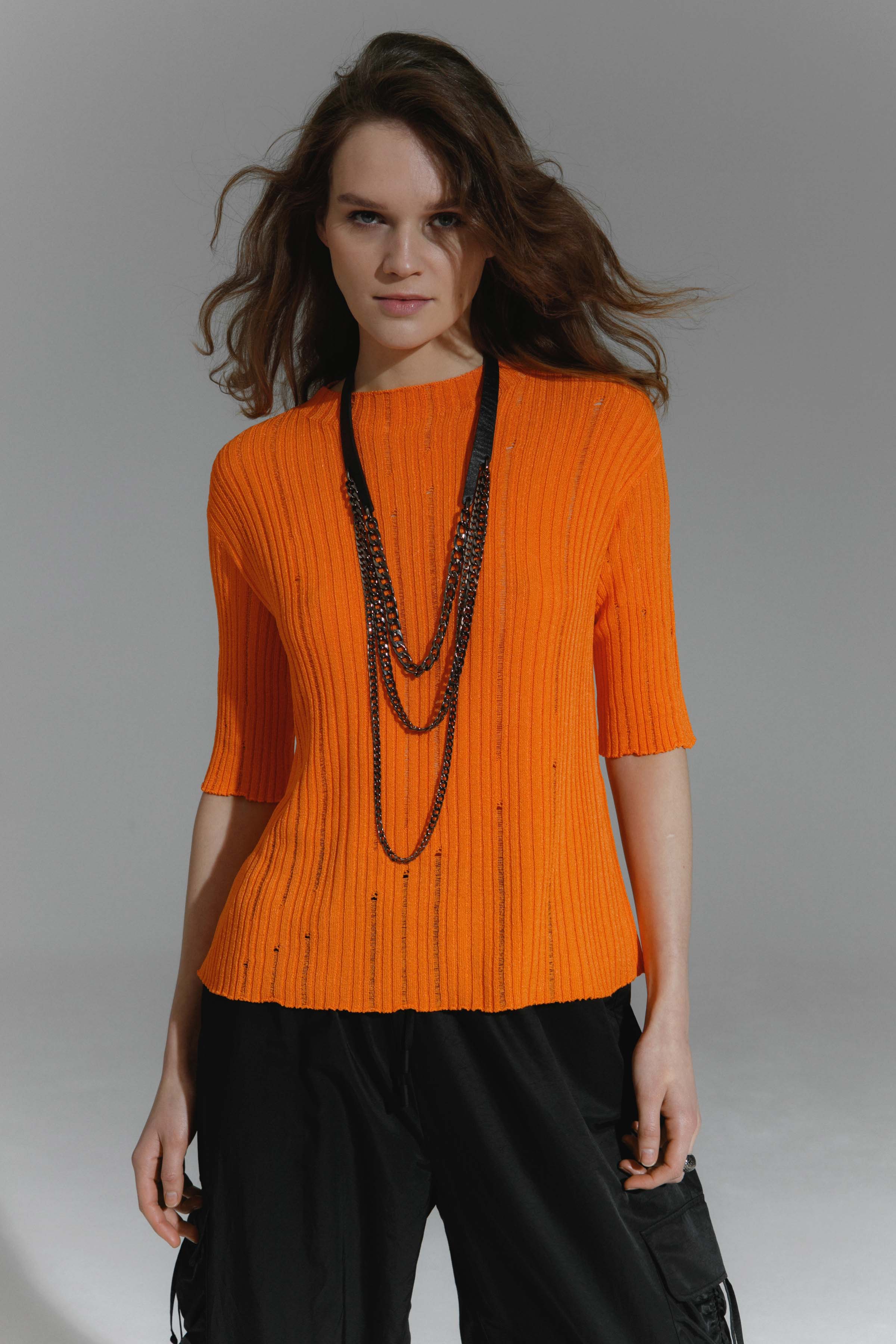 Водолазка Ажурные протяжки  от Lesel (Лесель)! Заказывайте по ✆ 8 (800) 777 02 37