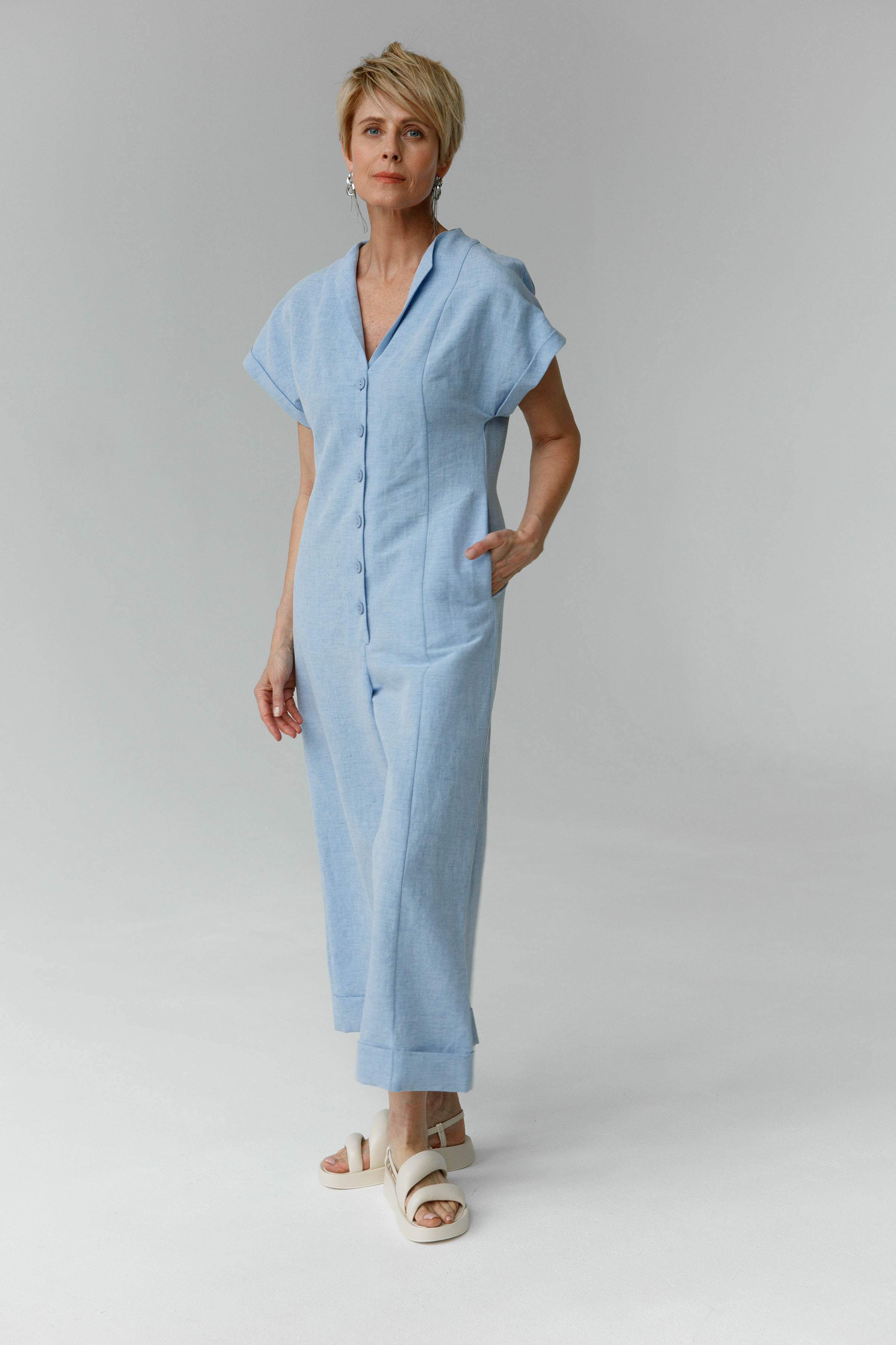 Комбинезон Карамель 35 Синий луч (bleu ray) от Lesel (Лесель)! Заказывайте по ✆ 8 (800) 777 02 37