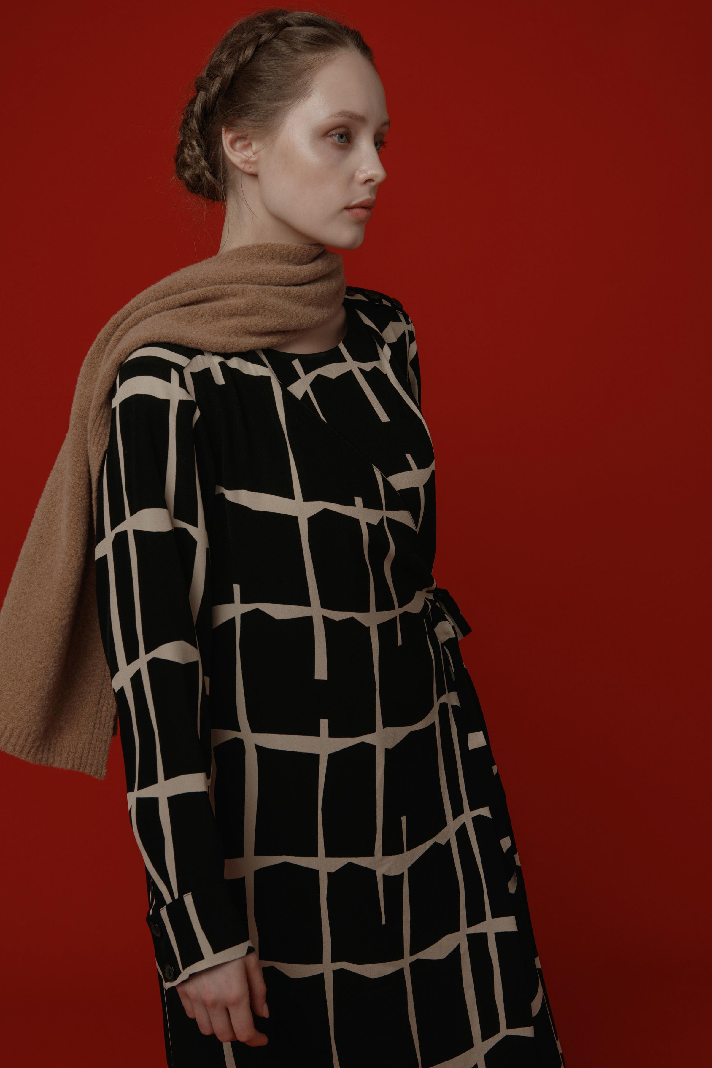 Шарф Однотон 76 Орех (noisette) от Lesel (Лесель)! Заказывайте по ✆ 8 (800) 777 02 37