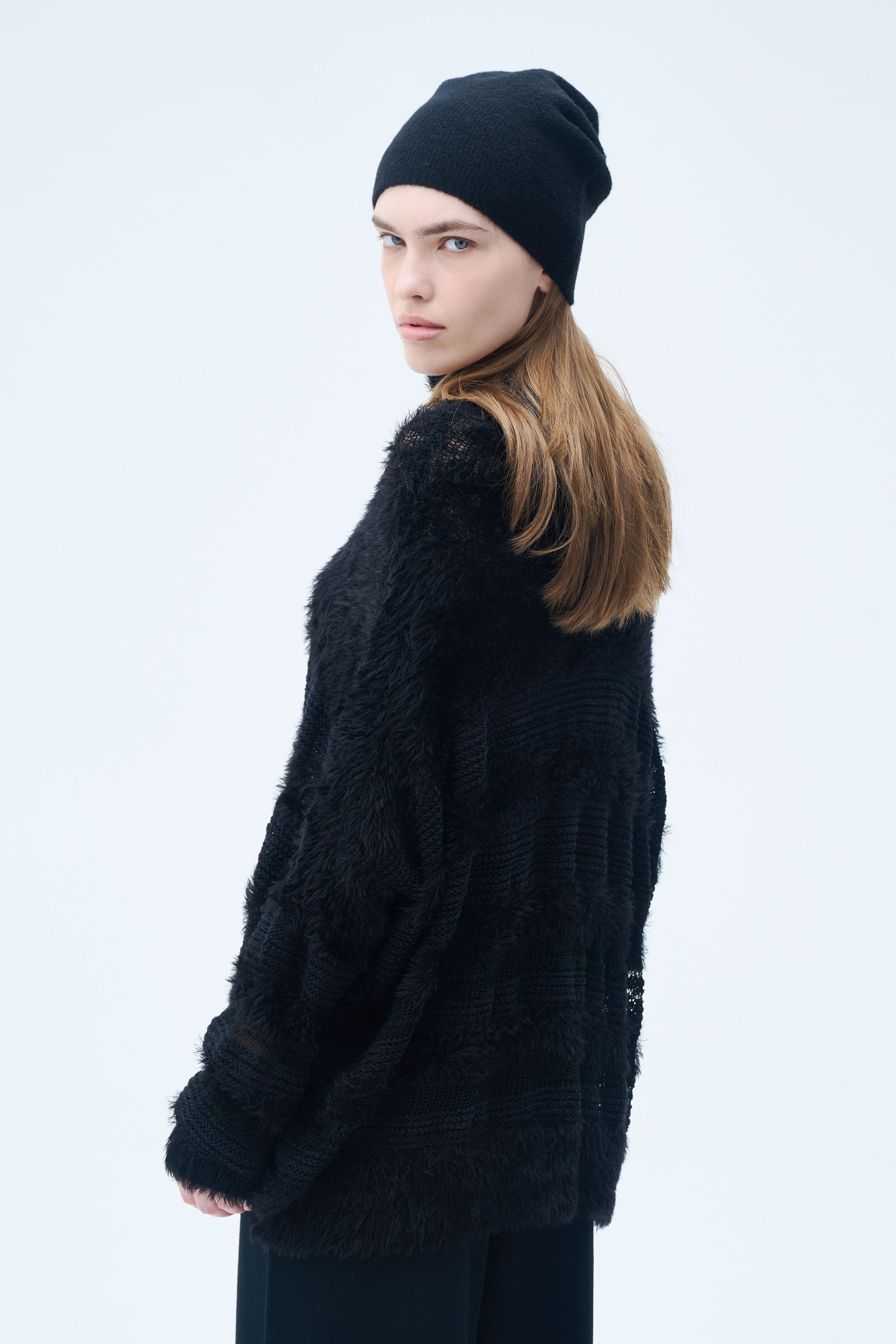 Джемпер Мех  от Lesel (Лесель)! Заказывайте по ✆ 8 (800) 777 02 37