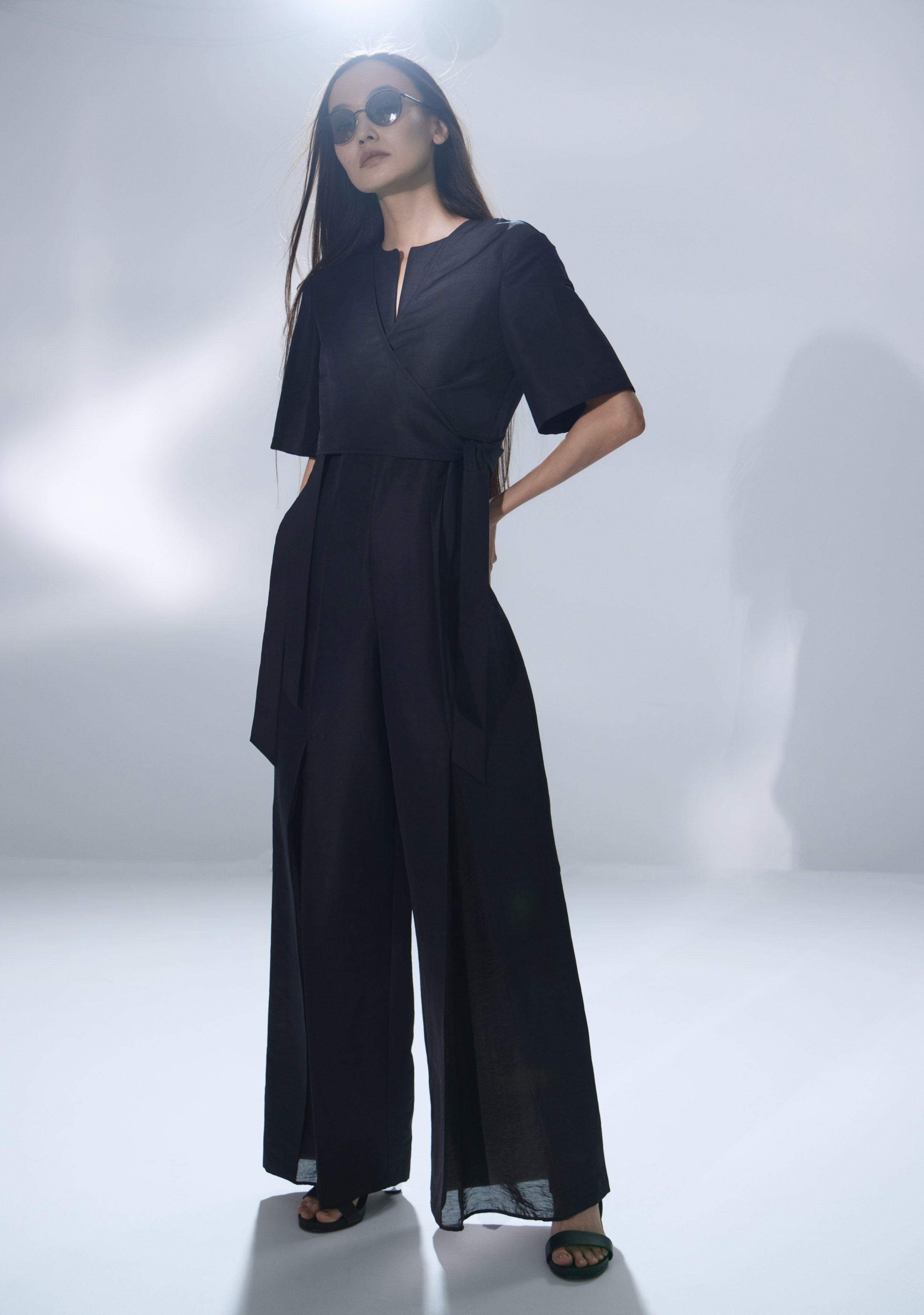 Блуза болеро на широких завязках эластичное  от Lesel (Лесель)! Заказывайте по ✆ 8 (800) 777 02 37