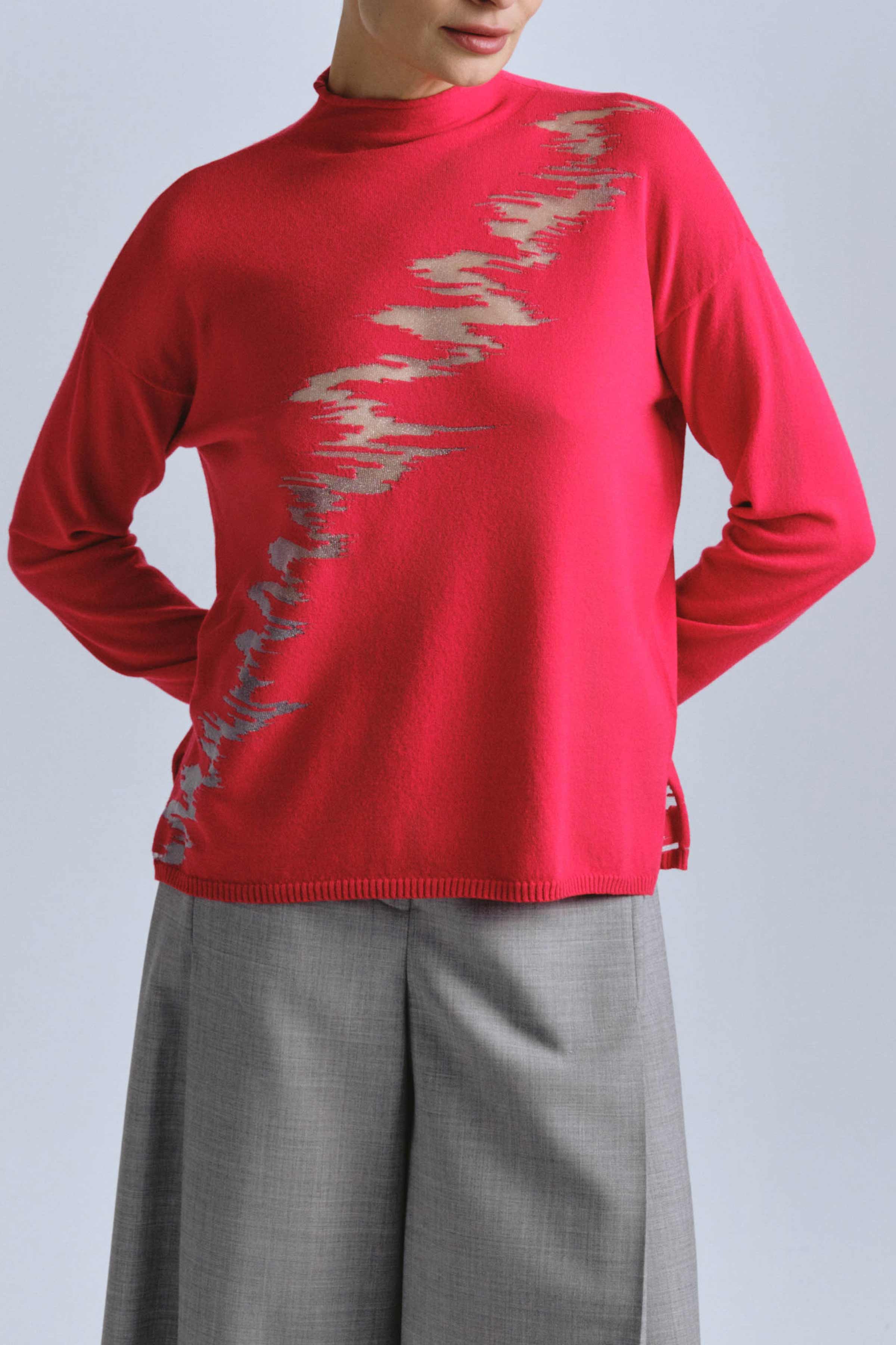 Джемпер Зиг-Заг  от Lesel (Лесель)! Заказывайте по ✆ 8 (800) 777 02 37