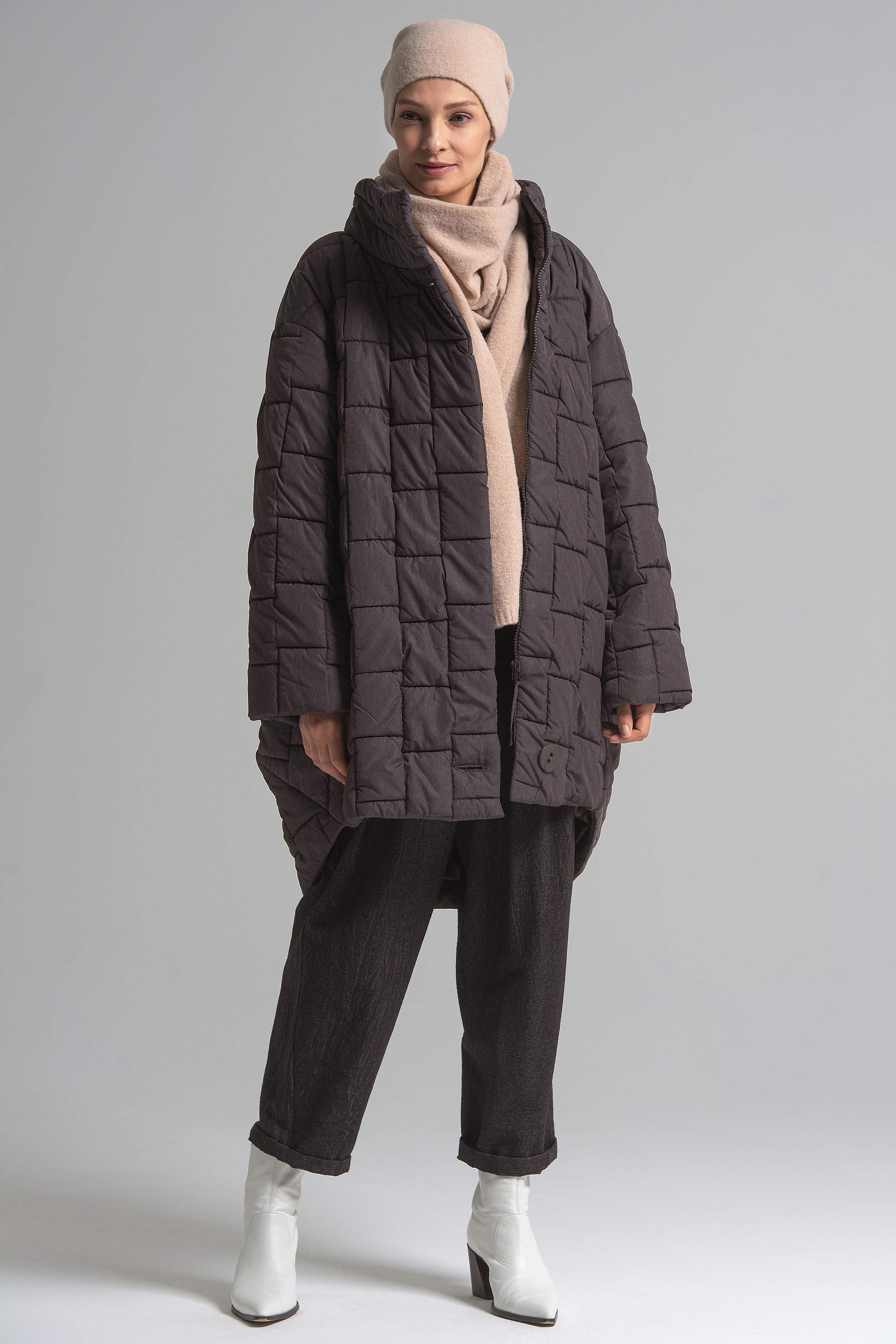 Шарф тонкий 04 Бежевый (beige) от Lesel (Лесель)! Заказывайте по ✆ 8 (800) 777 02 37