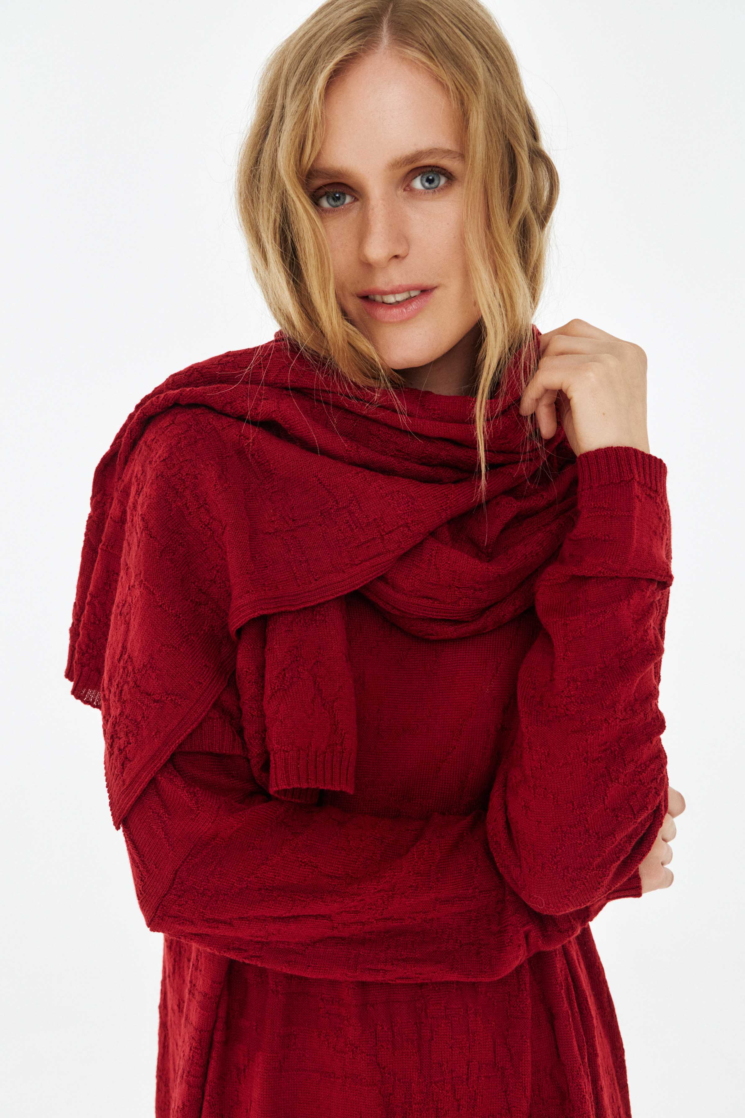 Палантин Хрусталь 27 Бордо (burdeaux) от Lesel (Лесель)! Заказывайте по ✆ 8 (800) 777 02 37