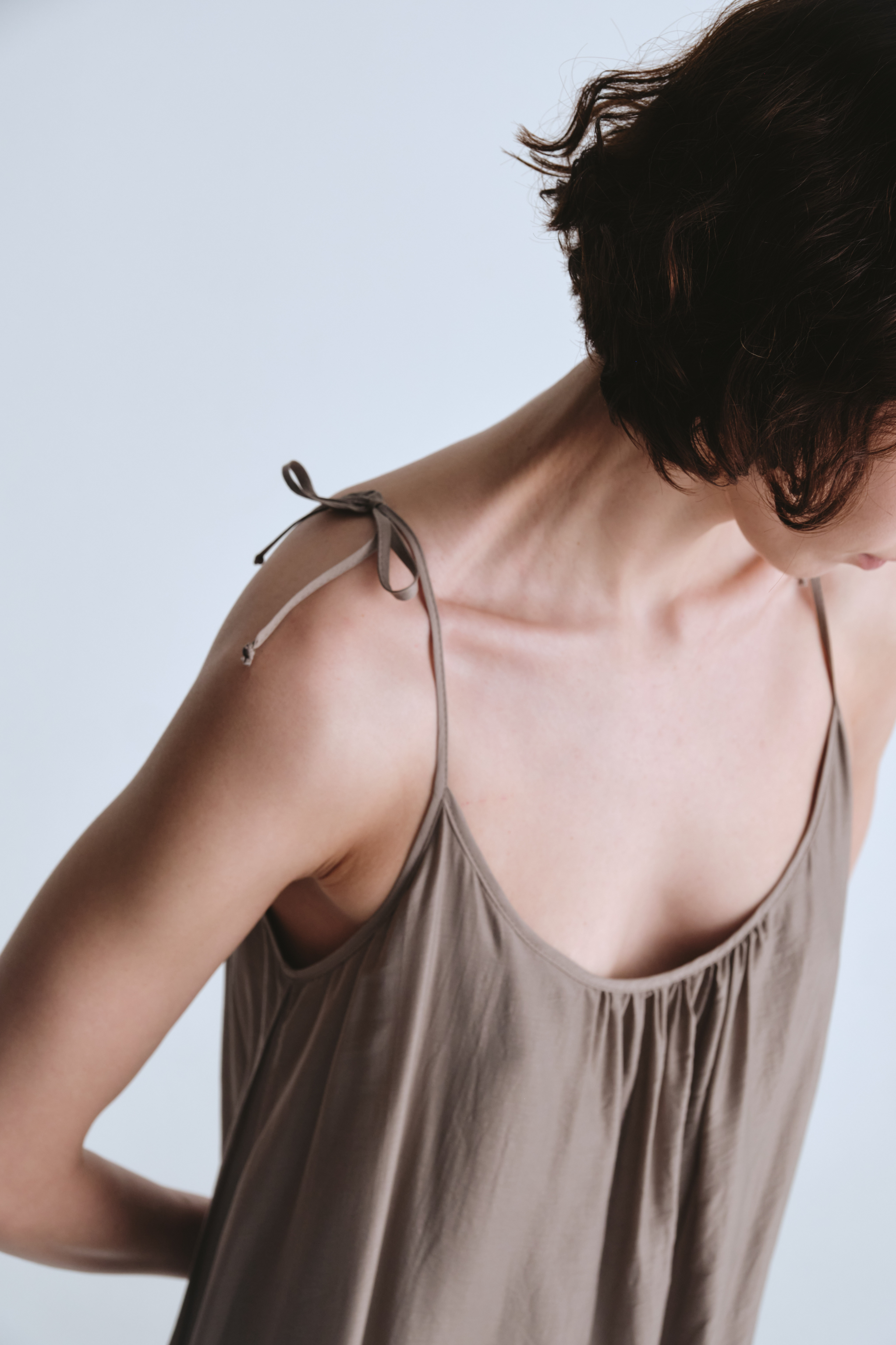 Платье сарафан клеш двухслойный, шёлк