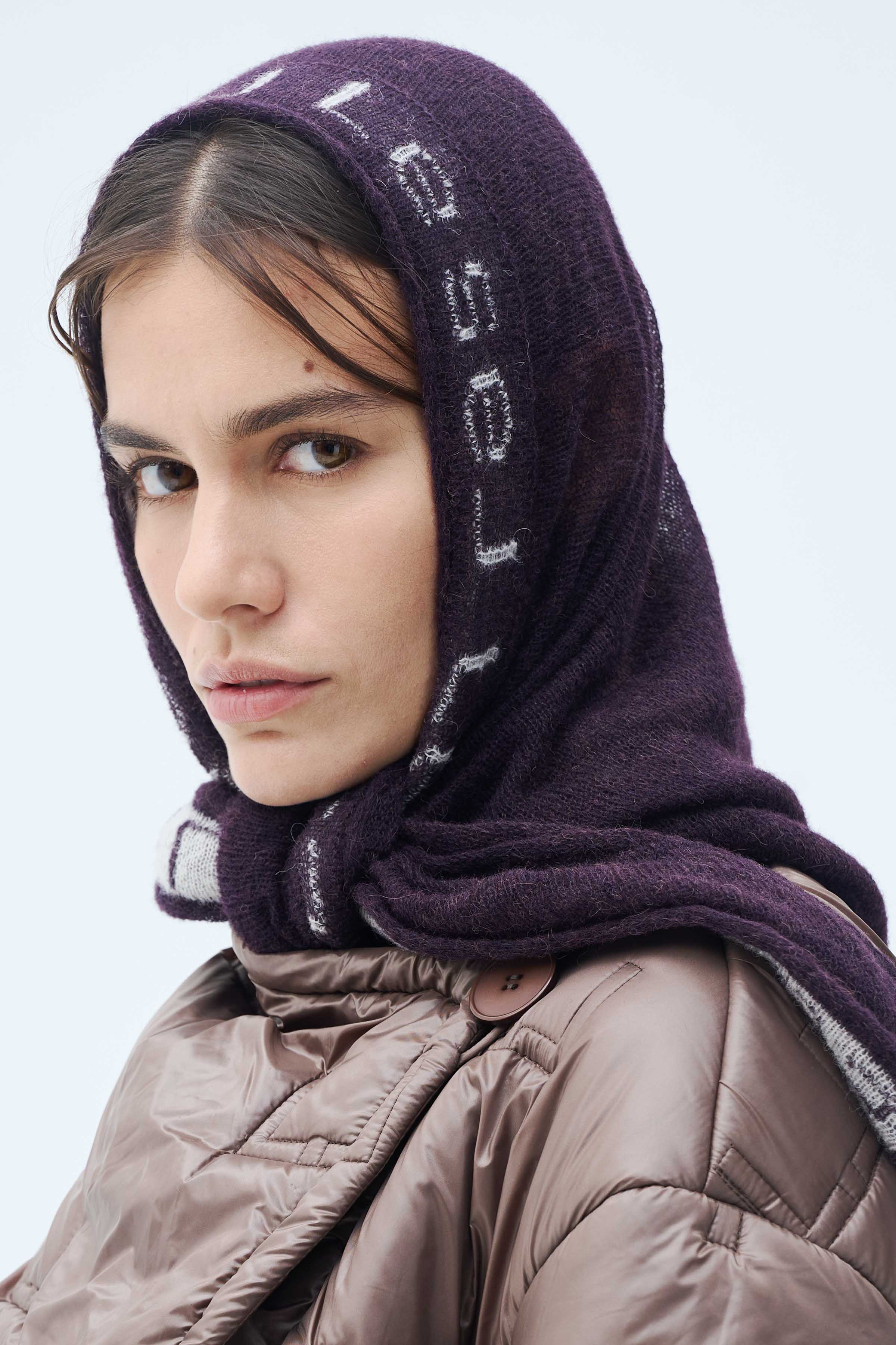 Косынка Воздух 31 Фиолетовый (violet) от Lesel (Лесель)! Заказывайте по ✆ 8 (800) 777 02 37