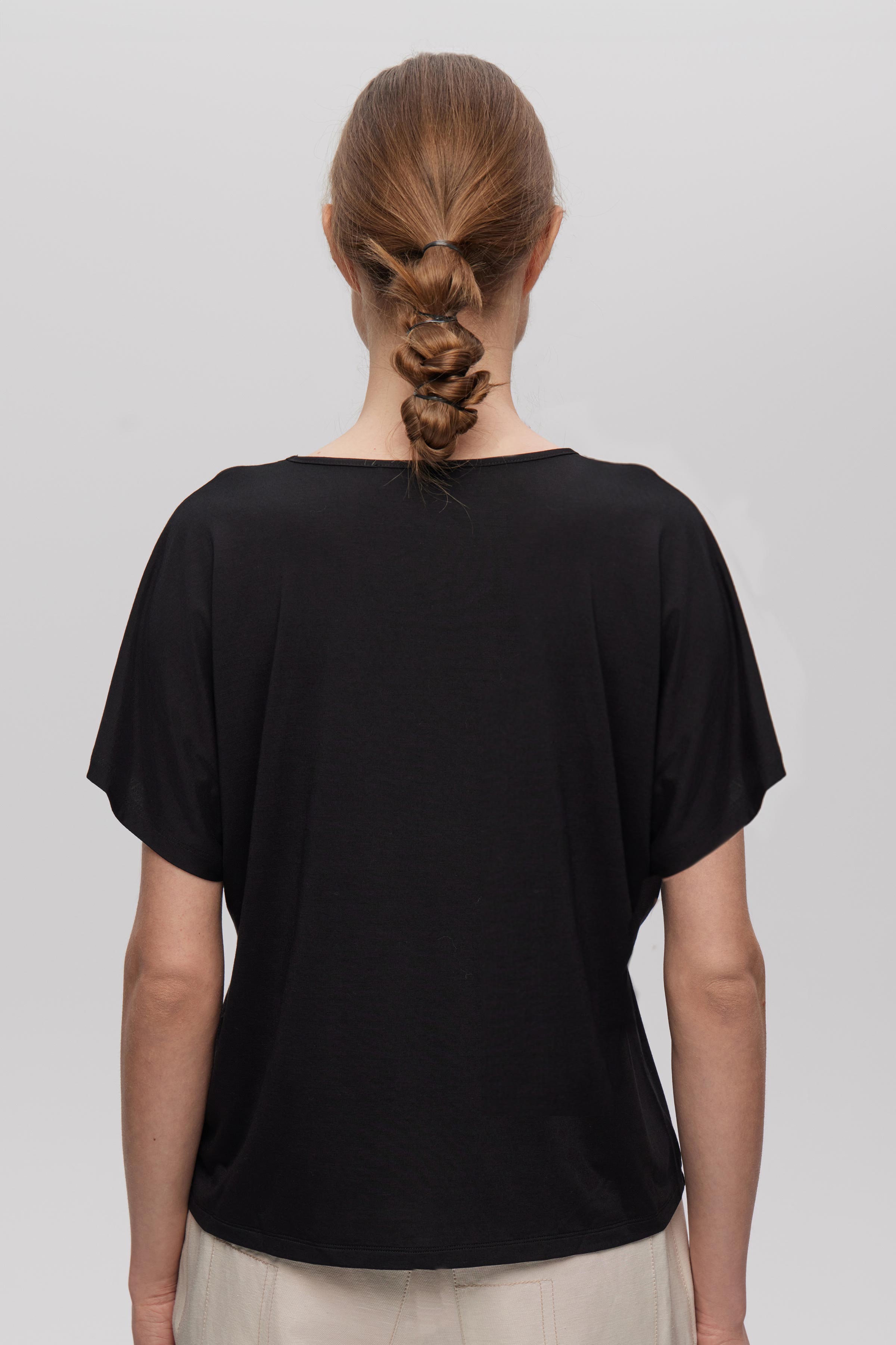 Блуза база с рукавом, тонкий трикотаж  от Lesel (Лесель)! Заказывайте по ✆ 8 (800) 777 02 37