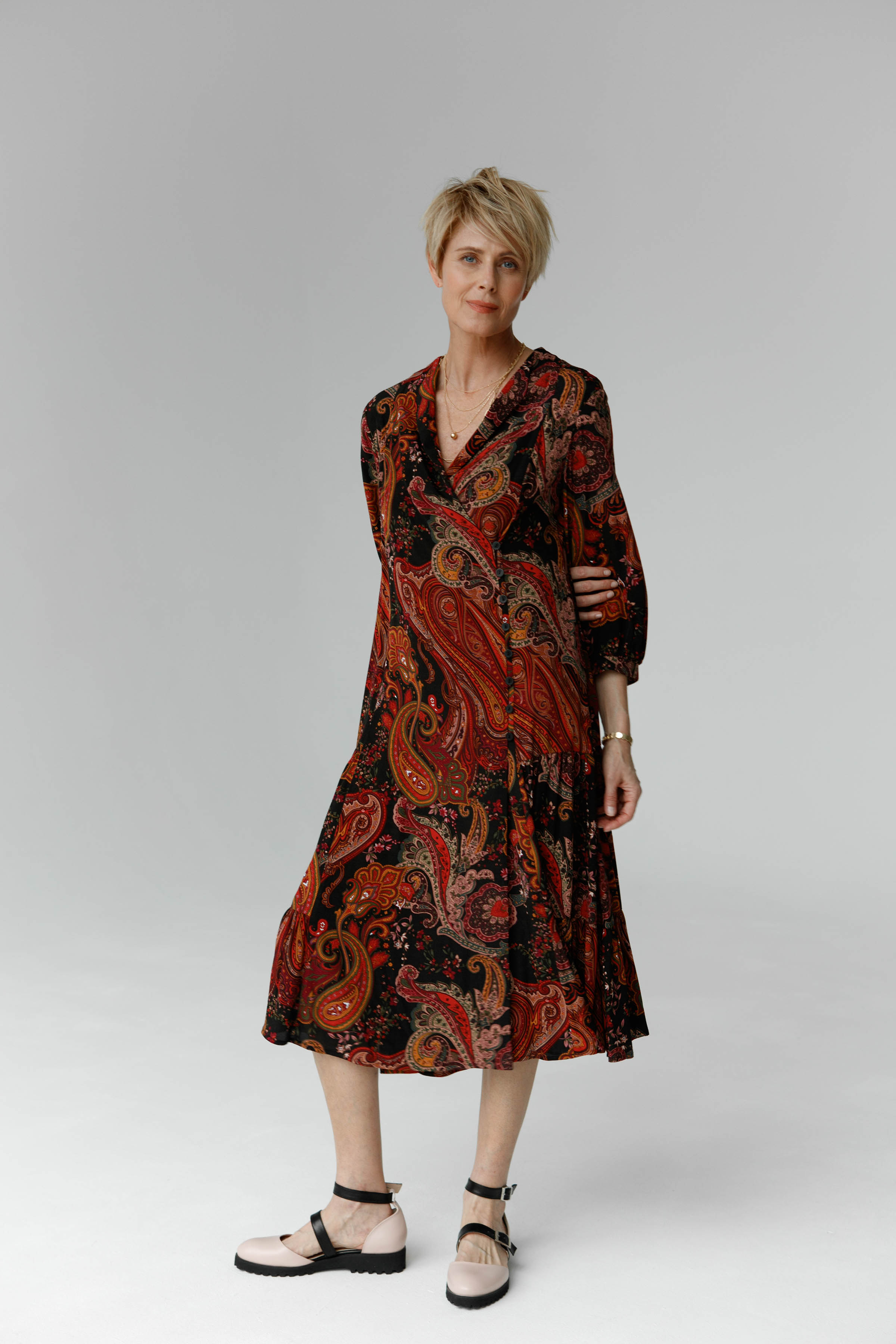 Платье Пейсли, ярусы 97 Пейсли (paisley) от Lesel (Лесель)! Заказывайте по ✆ 8 (800) 777 02 37