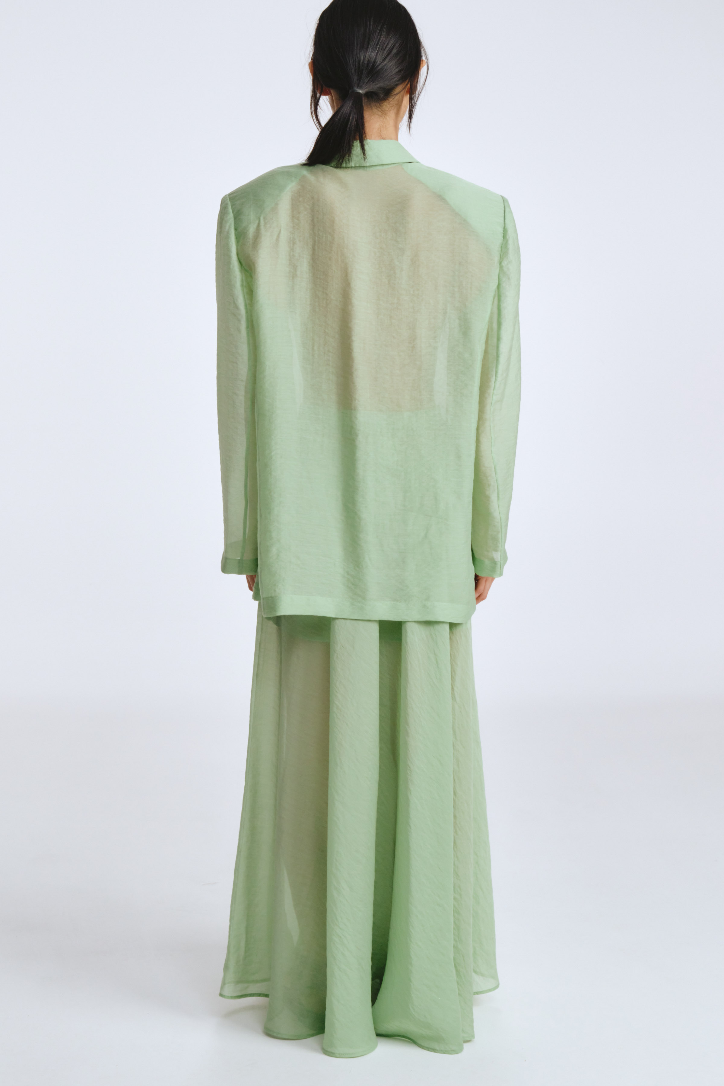 Юбка клеш прозрачная 62 Хризолит (chrysolithe), 00 Черный (noir), 03 Кварц (quartz) от Lesel (Лесель)! Заказывайте по ✆ 8 (800) 777 02 37