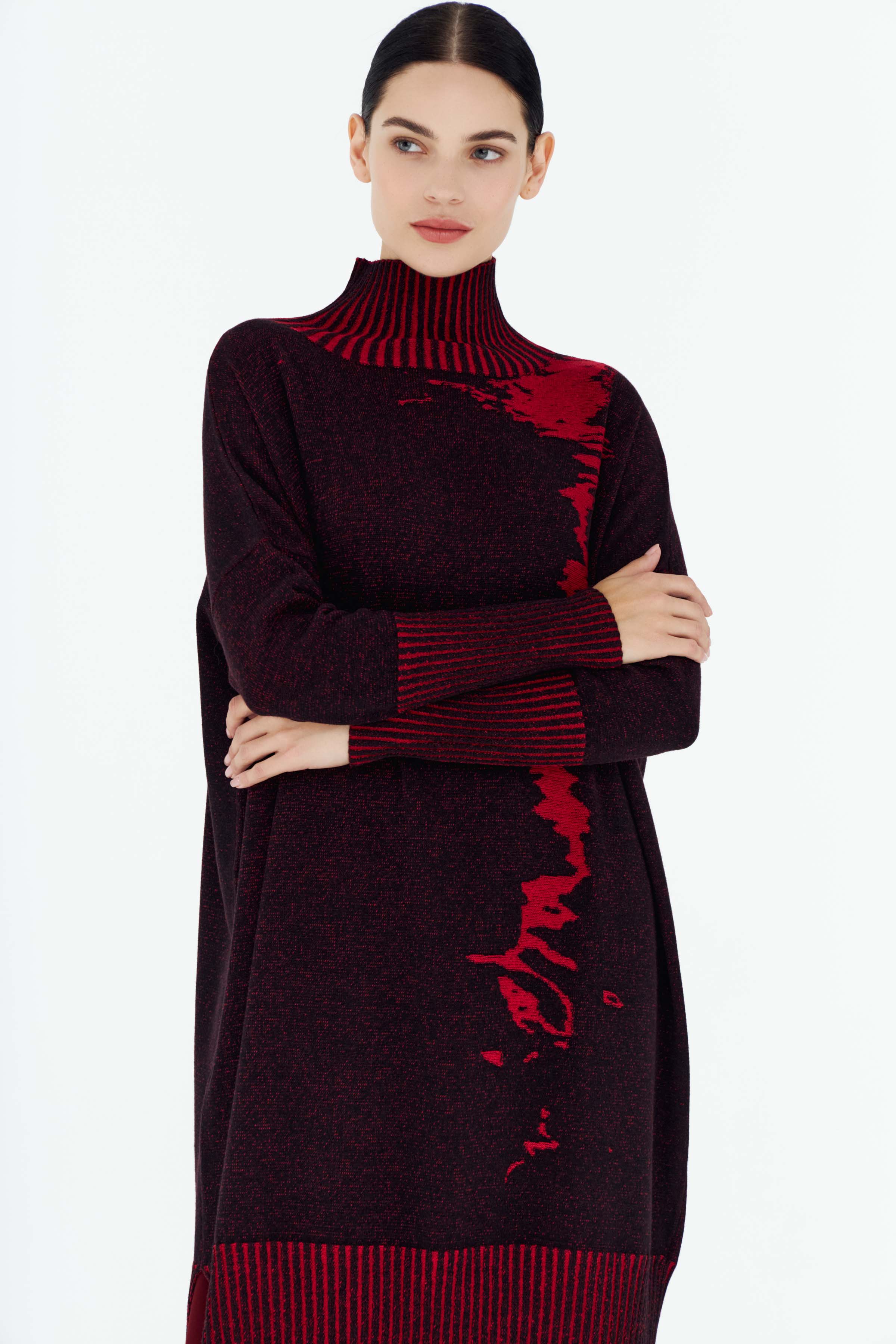 Платье Лунная дорожка 25 Огненно-красный (fiery red) от Lesel (Лесель)! Заказывайте по ✆ 8 (800) 777 02 37