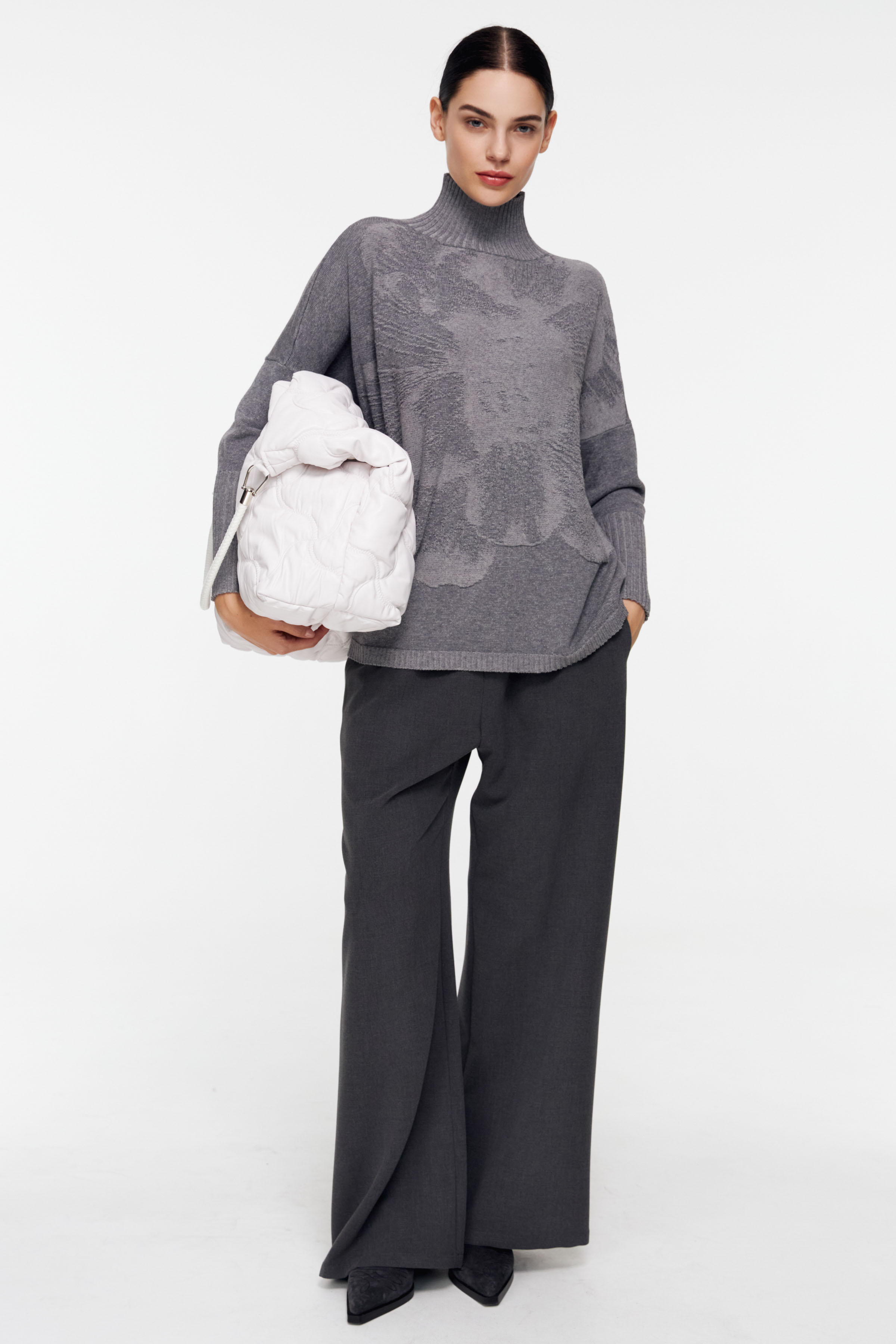 Сумка стеганая эко-кожа большая